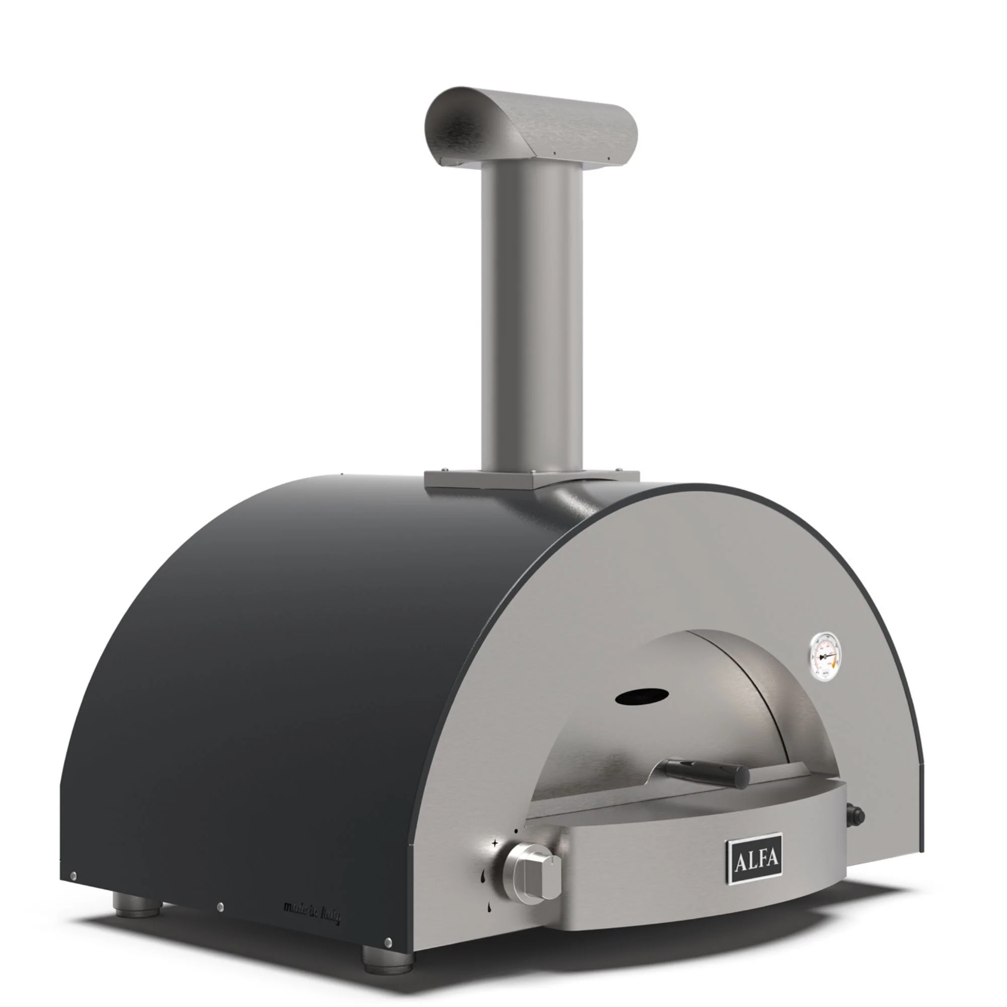 Alfa Classico 2 Pizze Grey Gas Pizza Oven - Image 2