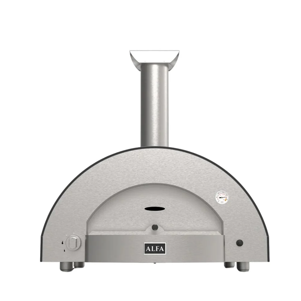 Alfa Classico 4 Pizze Freestanding Grey Gas Pizza Oven - Image 2