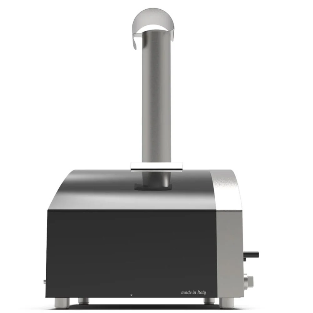 Alfa Futuro 4 Pizze Gas-Fired Pizza Oven - Wrinkle Black - Image 3
