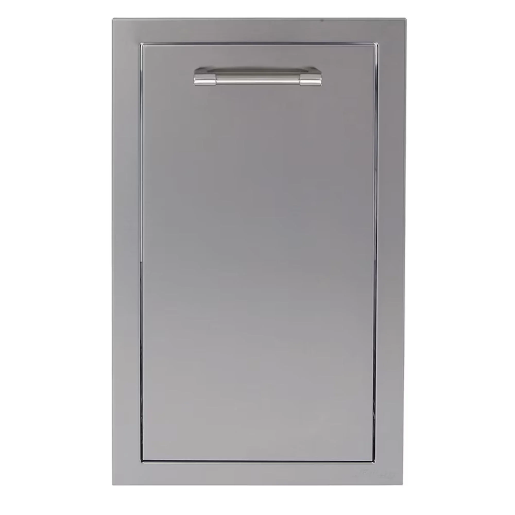 Alfresco 15-Inch Stainless Steel Soft-Close Roll-Out Trash Center