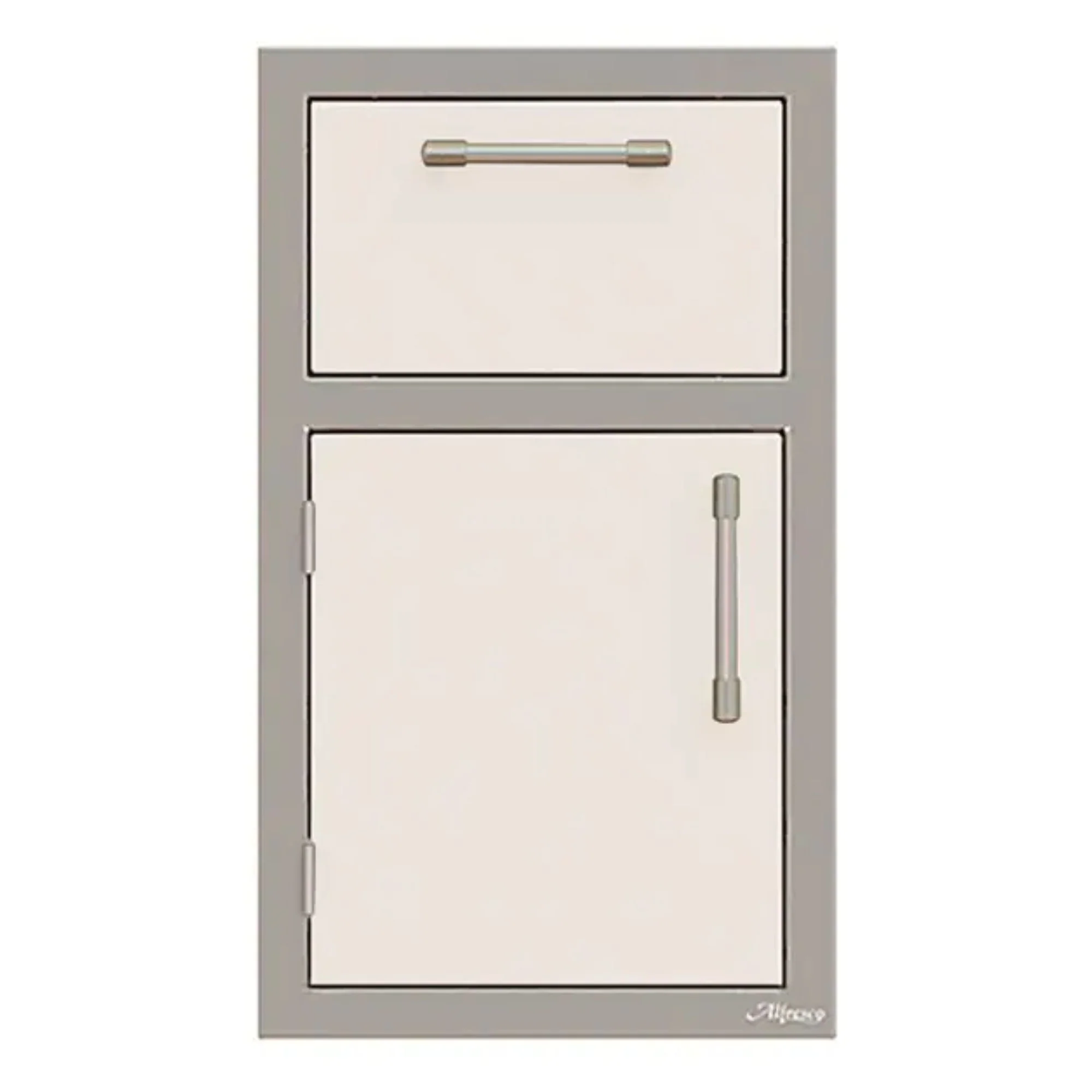 Alfresco 17-Inch Stainless Steel Left-Hinged Door & Paper Towel Holder Combo - Image 2