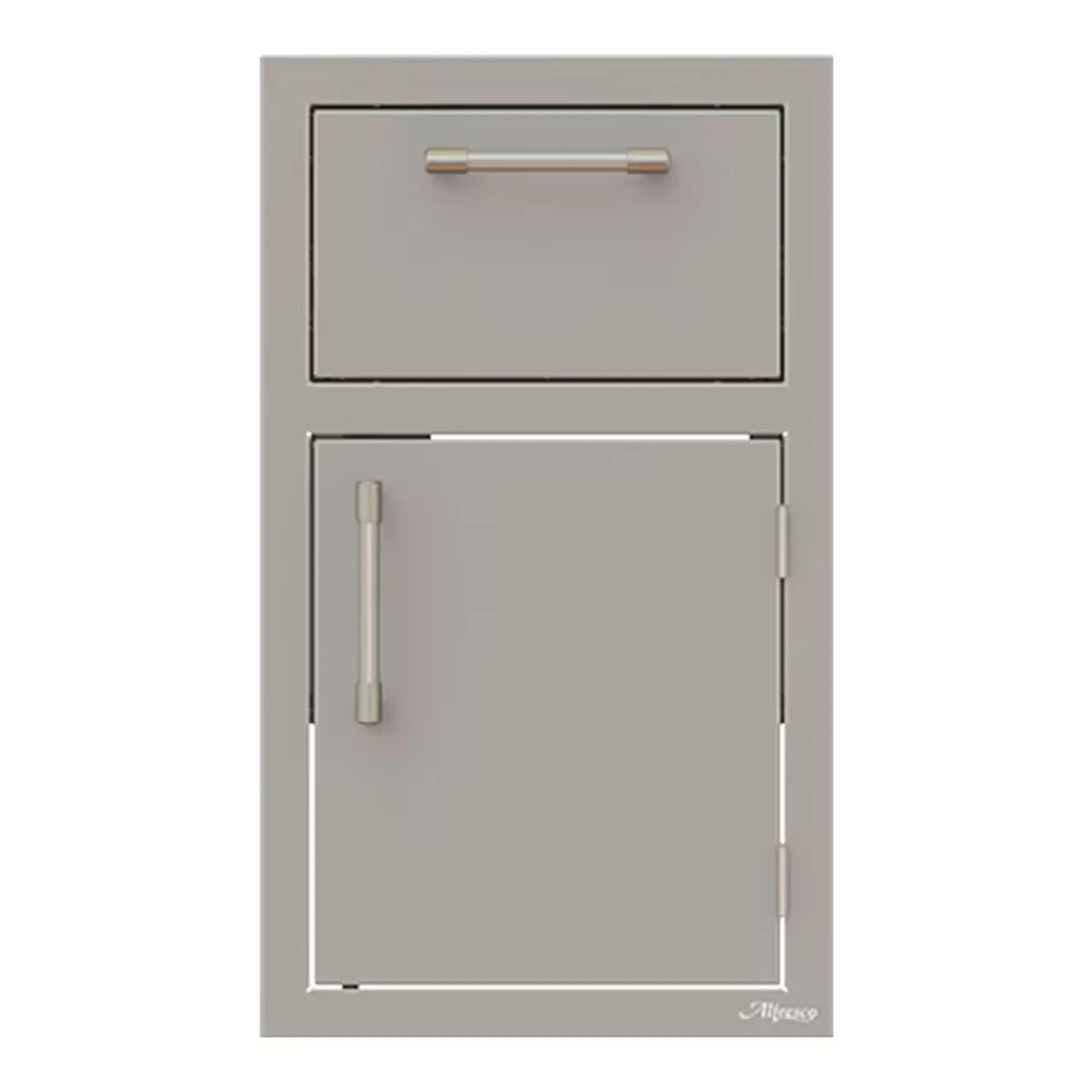 Alfresco 17-Inch Stainless Steel Right-Hinged Door & Paper Towel Holder Combo