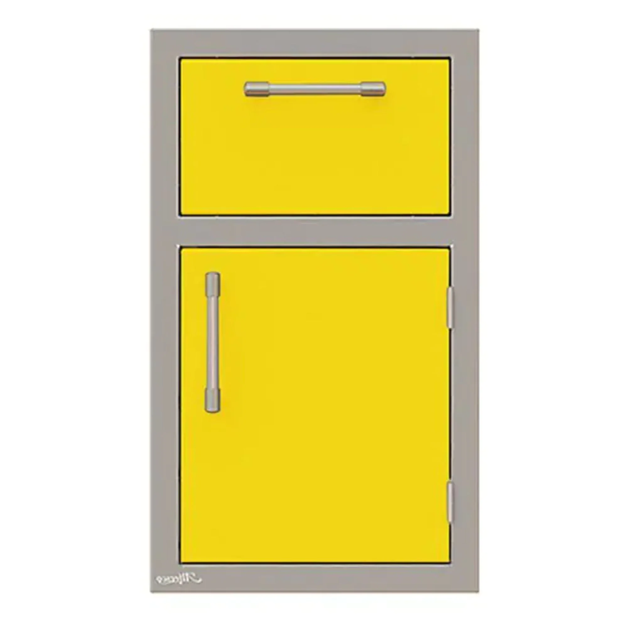 Alfresco 17-Inch Stainless Steel Right-Hinged Soft-Close Door & Drawer Combo - Image 10