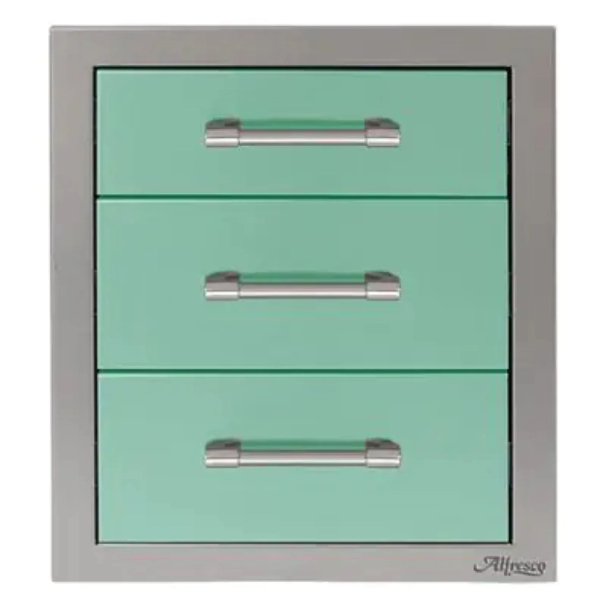 Alfresco 17-Inch Stainless Steel Soft-Close Triple Drawer - Image 11