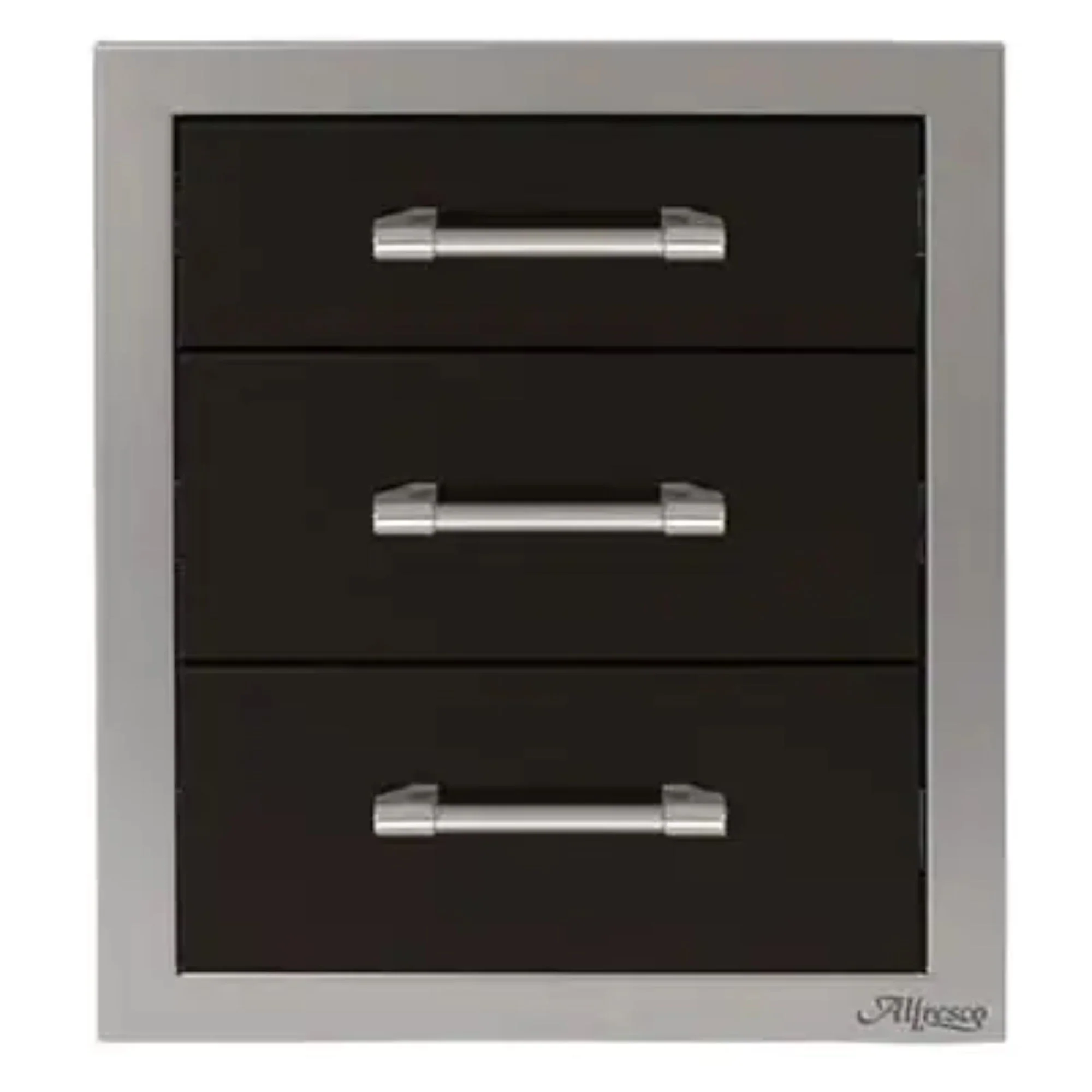 Alfresco 17-Inch Stainless Steel Soft-Close Triple Drawer - Image 4