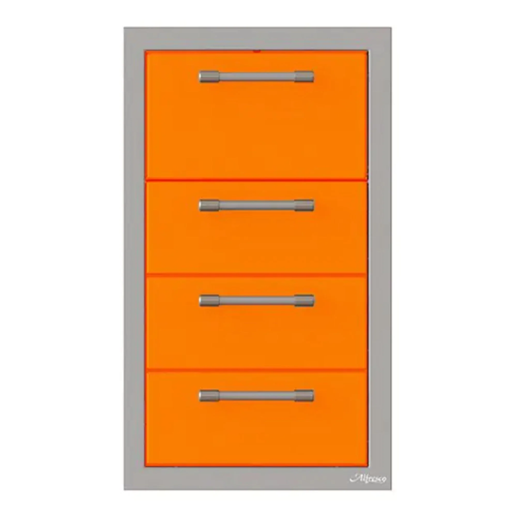 Alfresco 17-Inch Stainless Steel Triple Drawer & Paper Towel Holder Combo - Image 13