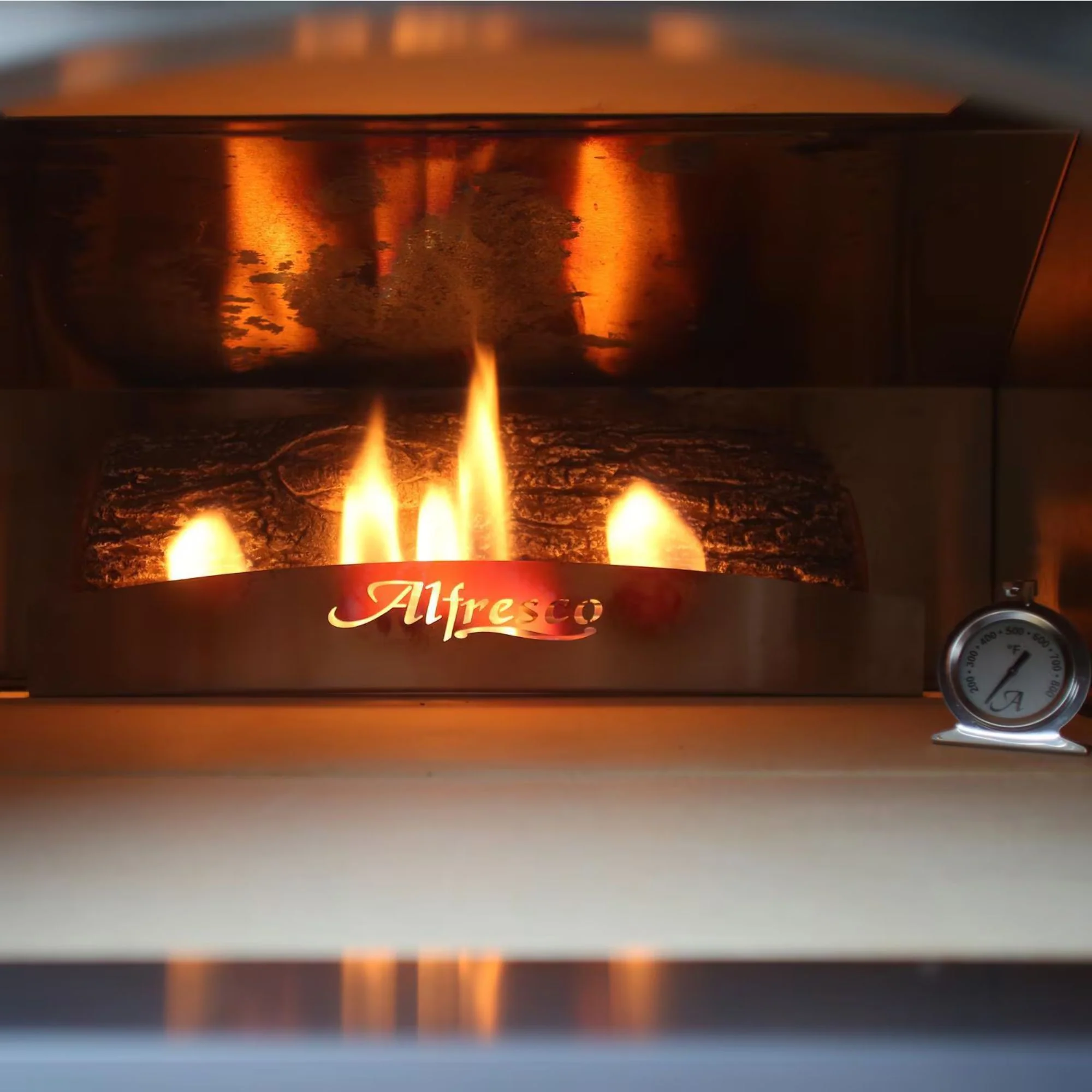 Alfresco 30-Inch Countertop Outdoor Gas Pizza Oven - Image 5