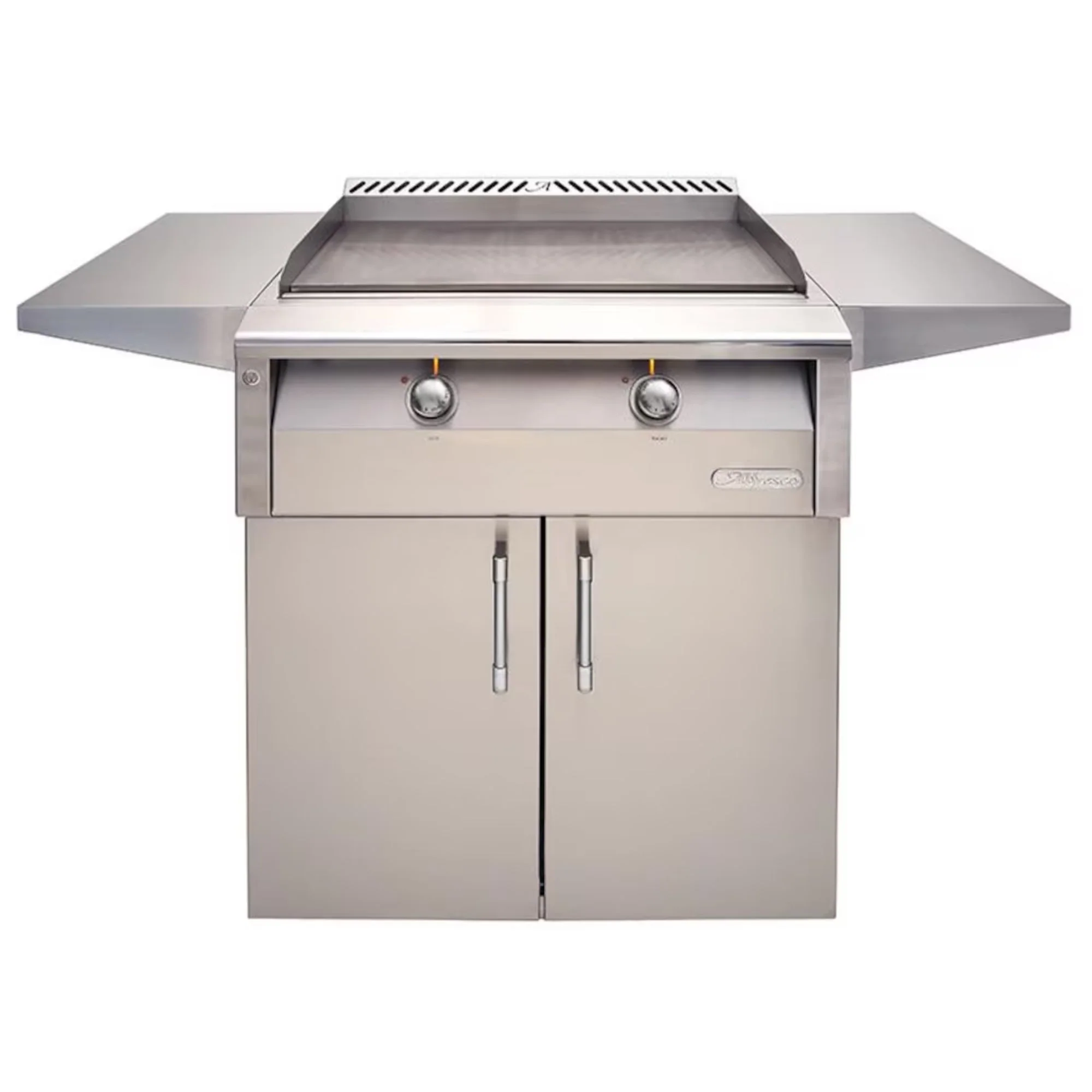 Alfresco 30-Inch Dedicated Gas Griddle w/ Cart