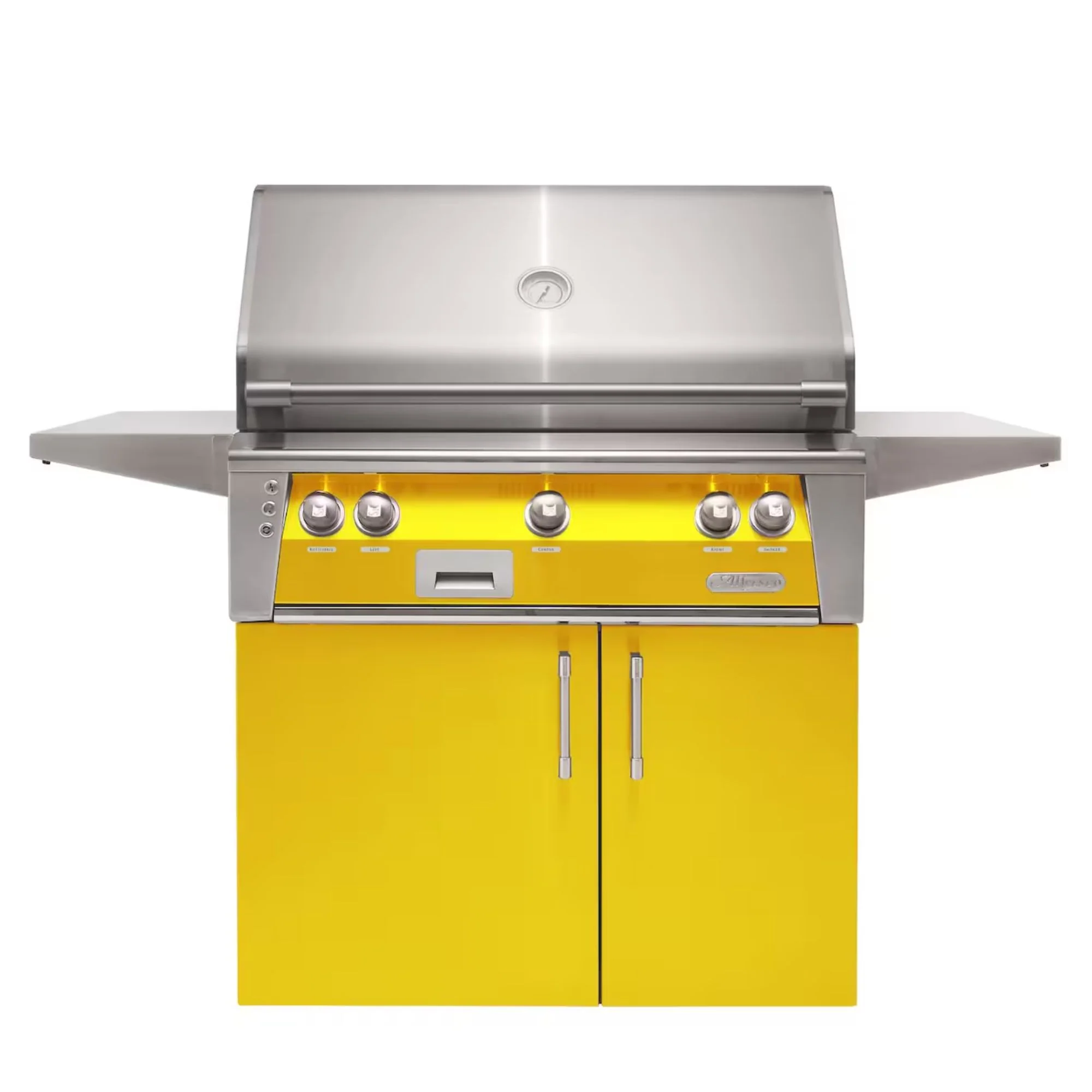 Alfresco 36-Inch Stainless Steel Freestanding Gas Grill w/ Rotisserie - Image 17