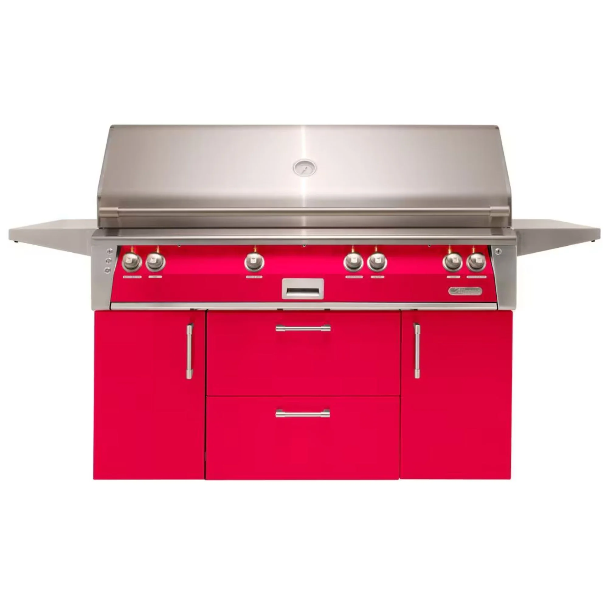 Alfresco ALXE 56-Inch Stainless Steel Freestanding Gas Grill w/ Sear Zone And Rotisserie - Image 17