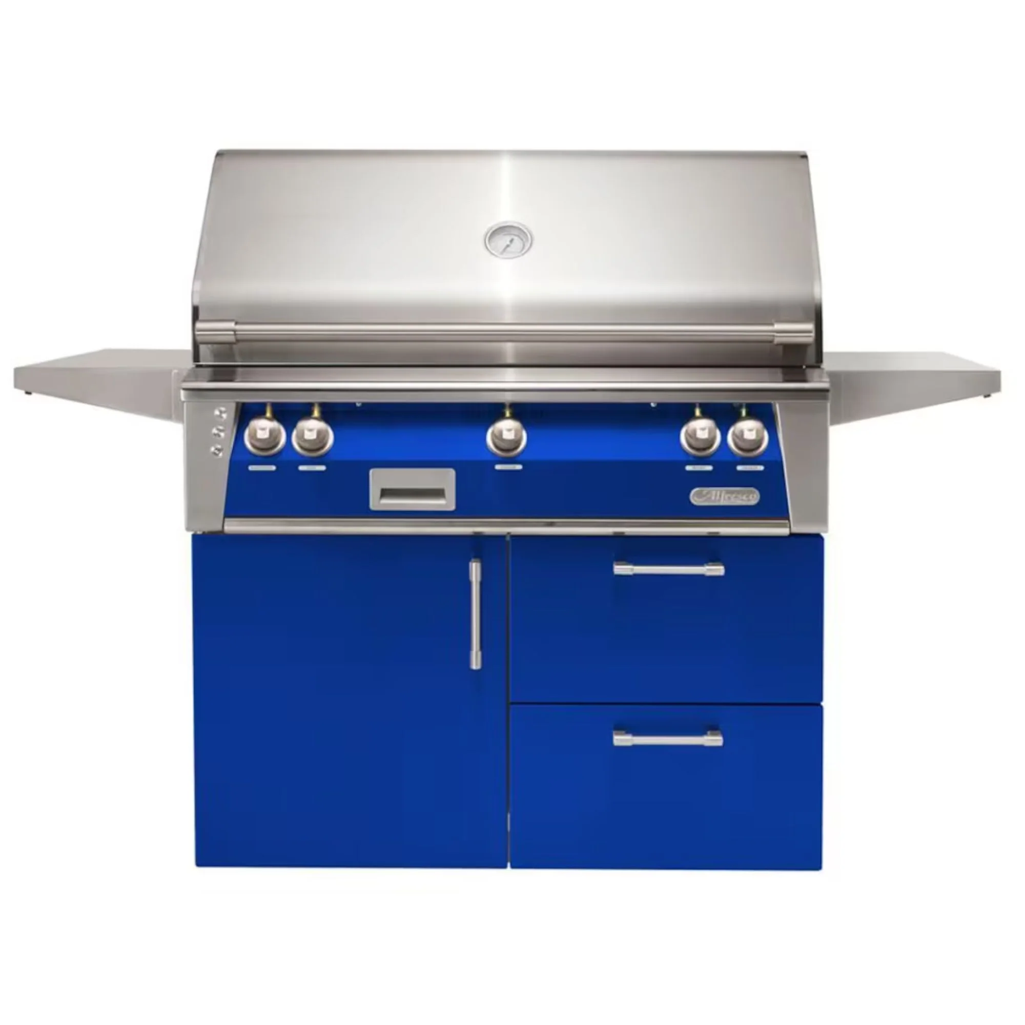Alfresco Deluxe 42-Inch Stainless Steel Freestanding Gas Grill w/ Rotisserie & Sear Zone - Image 14