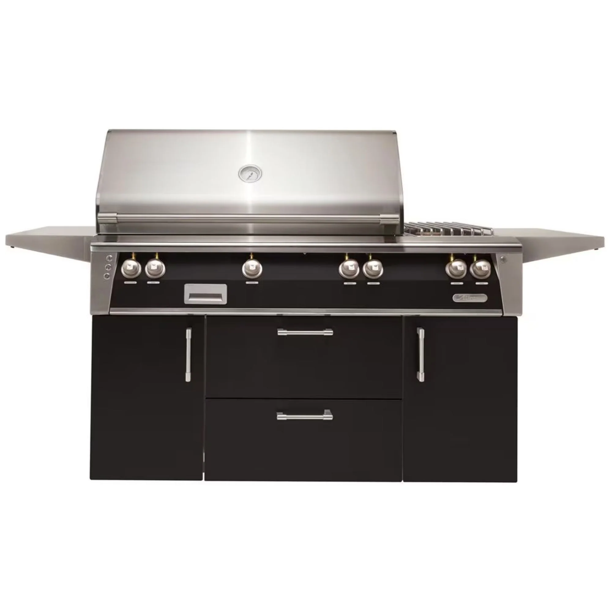 Alfresco Deluxe 56-Inch Stainless Steel Freestanding Gas Grill w/ Rotisserie & Side Burner - Image 11