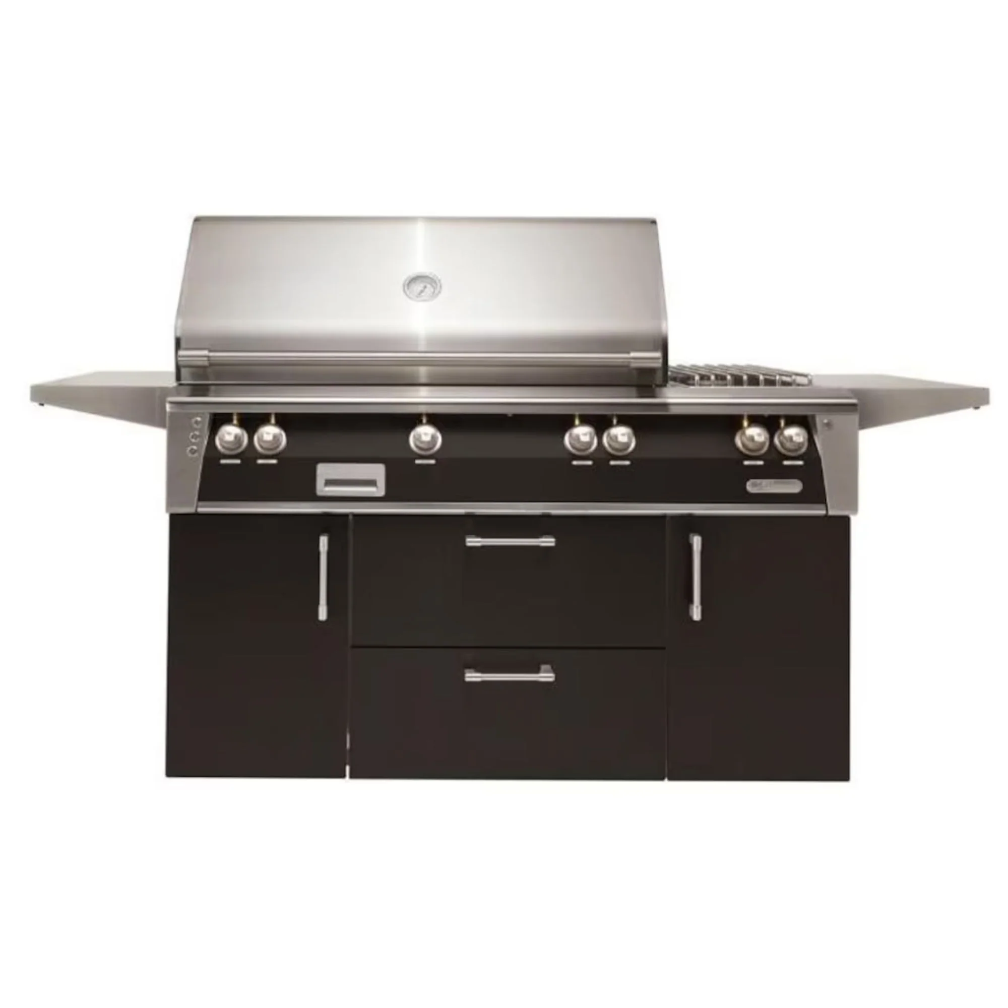 Alfresco Deluxe 56-Inch Stainless Steel Freestanding Gas Grill w/ Rotisserie & Side Burner - Image 12