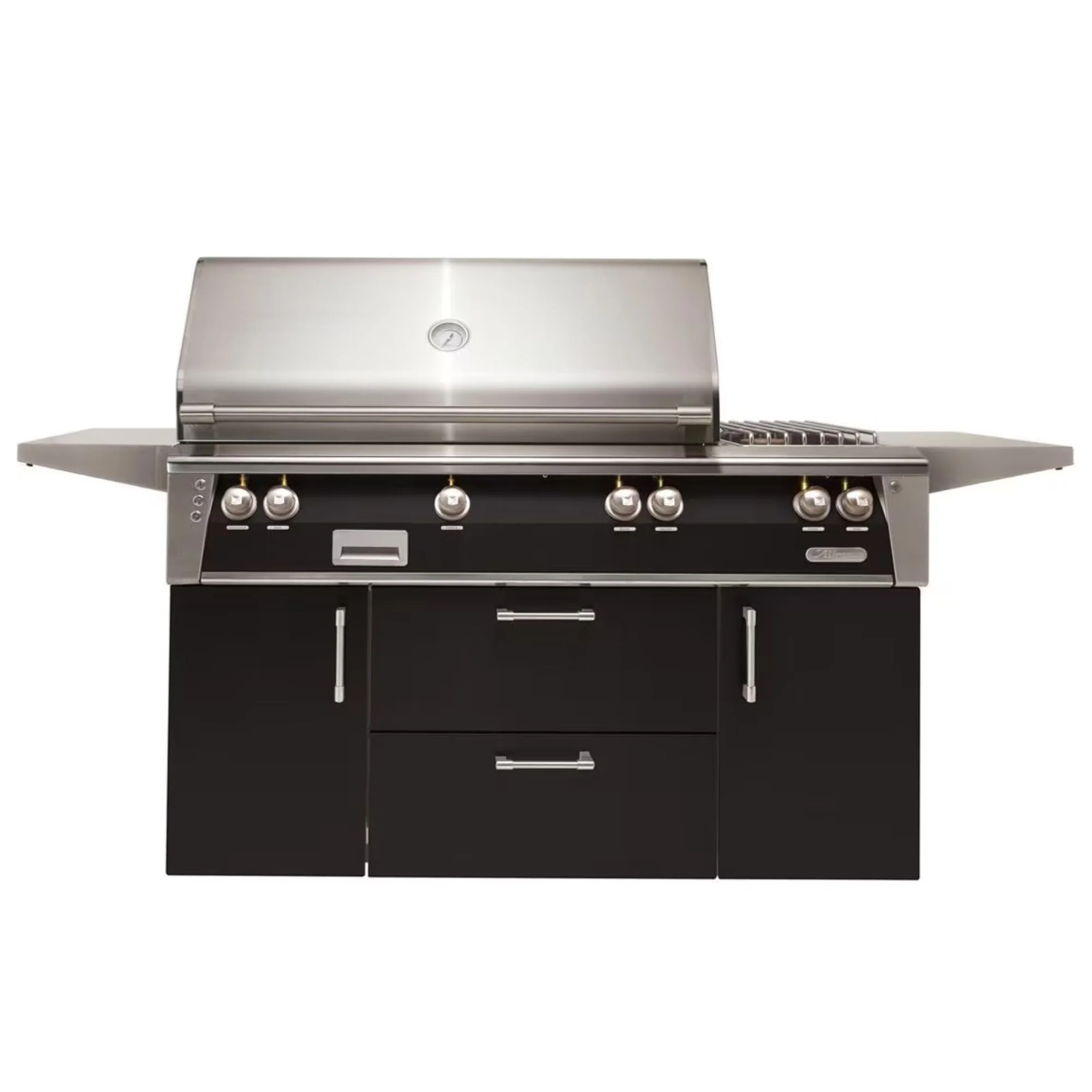 Alfresco Deluxe 56-Inch Stainless Steel Freestanding Gas Grill w/ Rotisserie, Side Burner & Sear Zone - Image 12