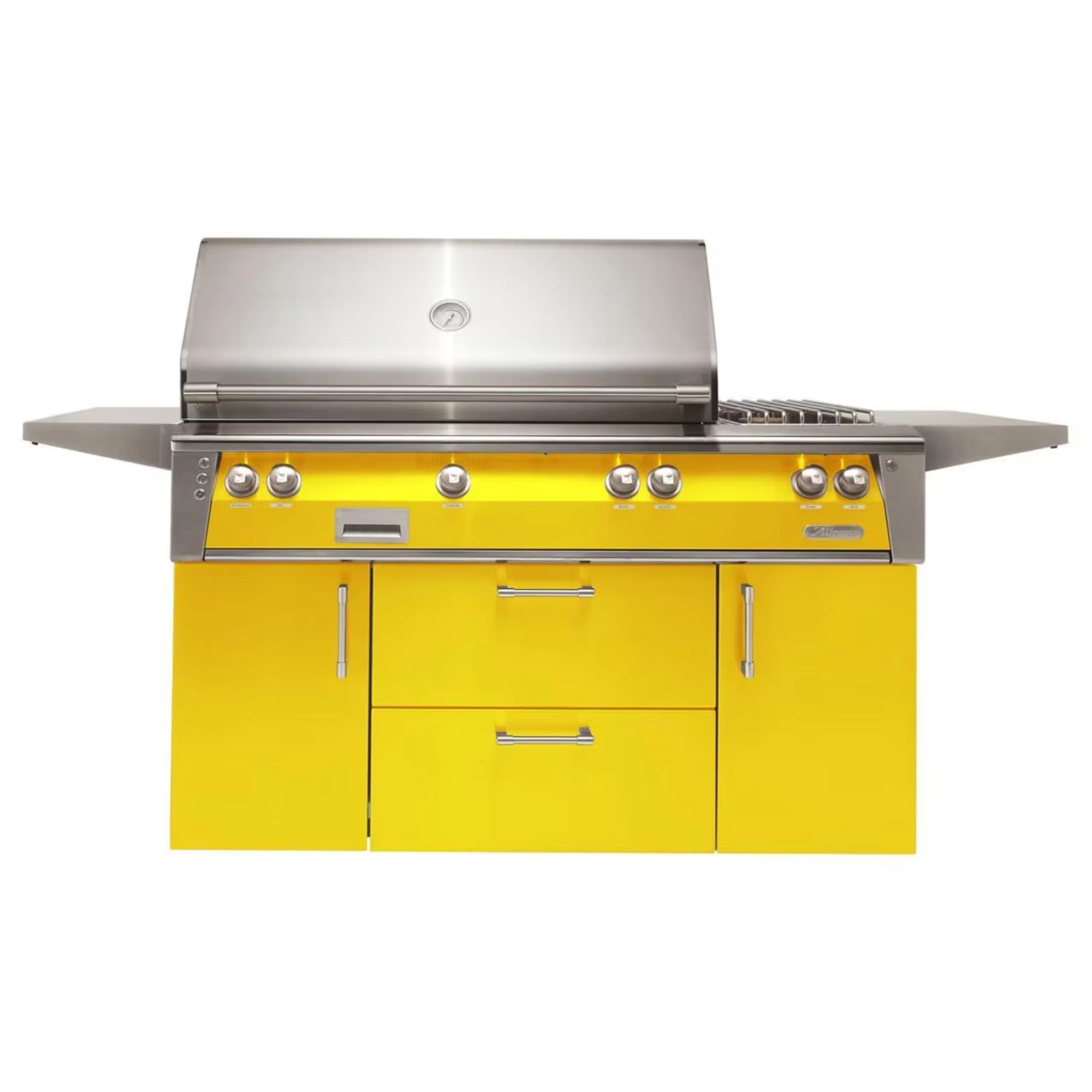 Alfresco Deluxe 56-Inch Stainless Steel Freestanding Gas Grill w/ Rotisserie, Side Burner & Sear Zone - Image 18