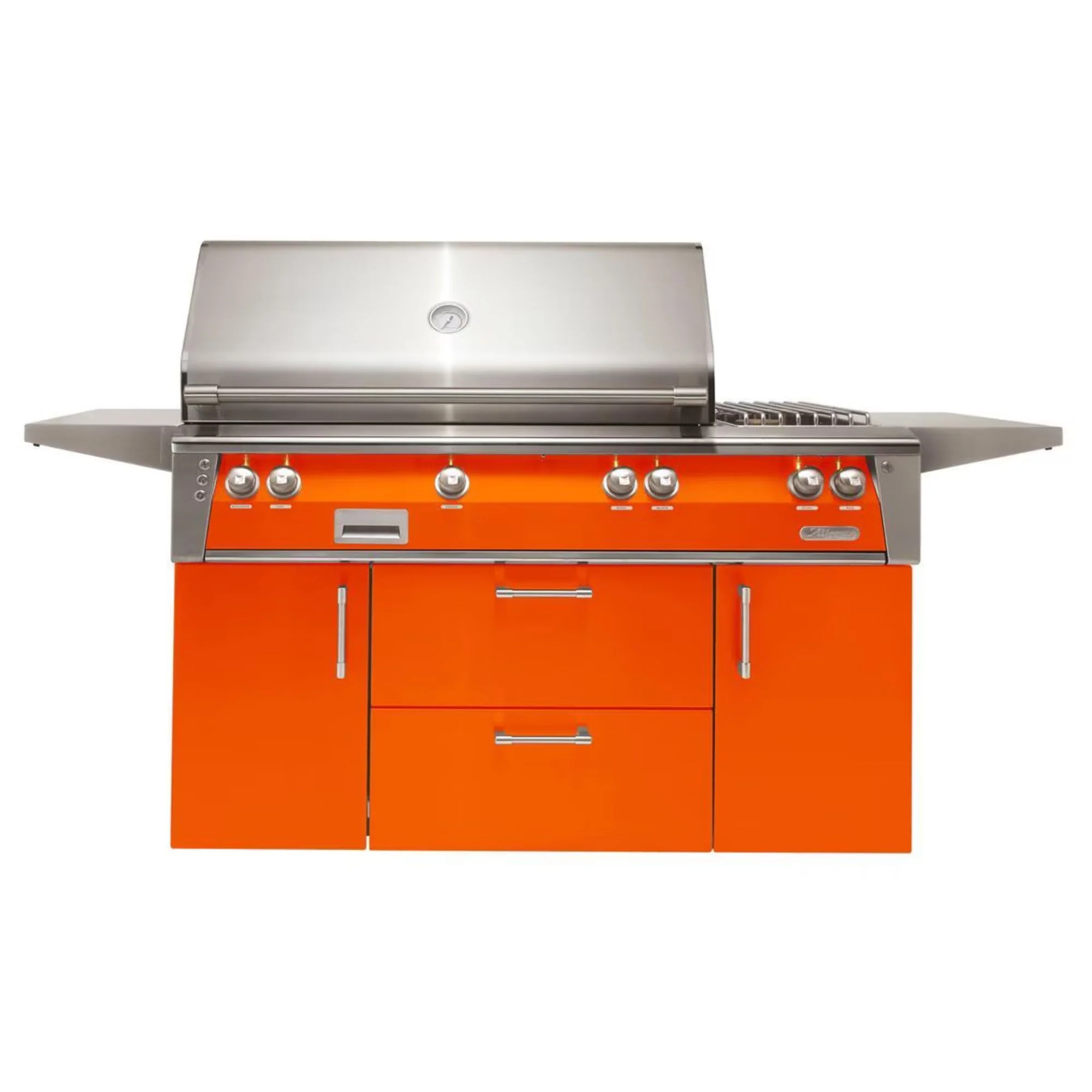 Alfresco Deluxe 56-Inch Stainless Steel Freestanding Gas Grill w/ Rotisserie, Side Burner & Sear Zone - Image 20