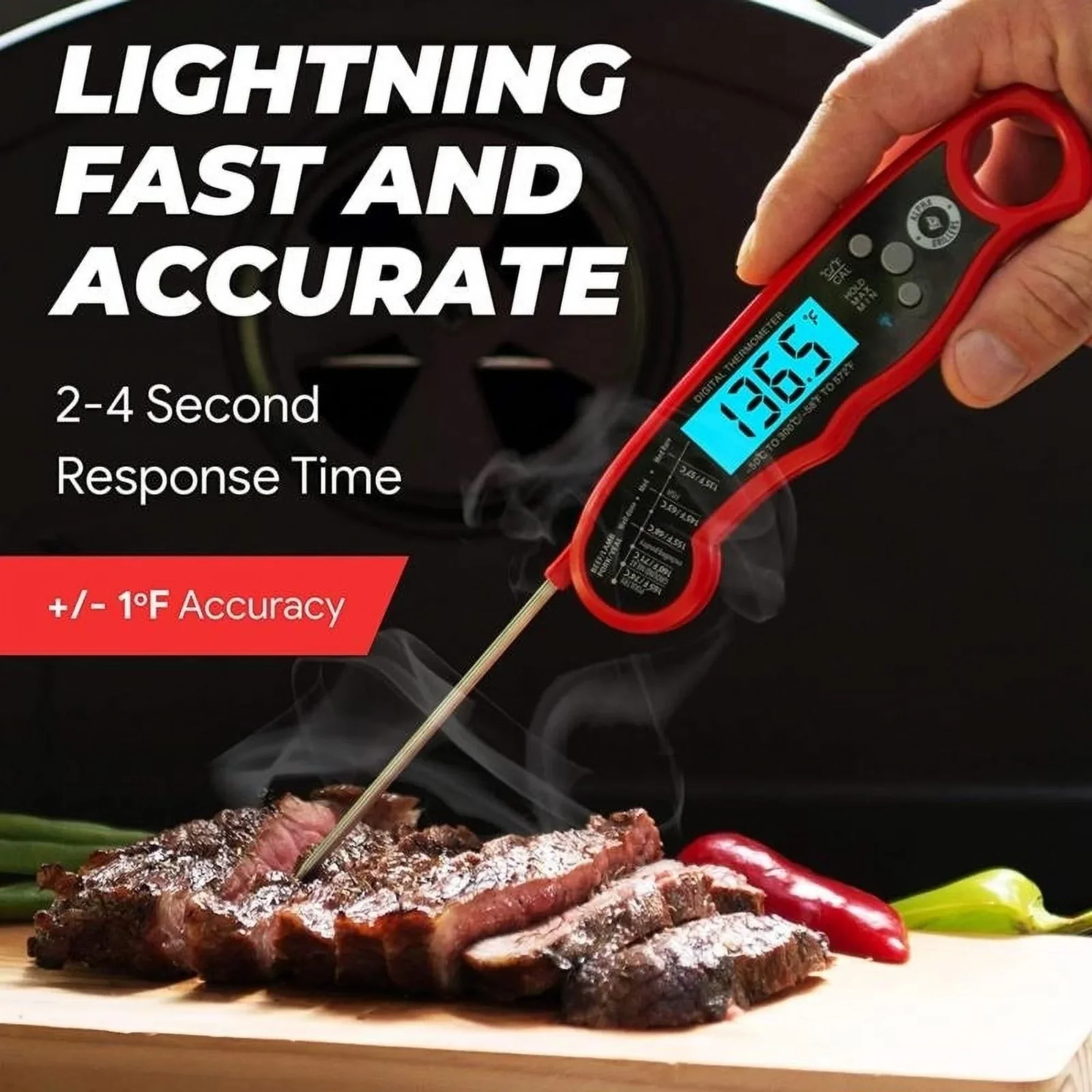 Alpha Grillers Instant Red Meat Thermometer - Image 4