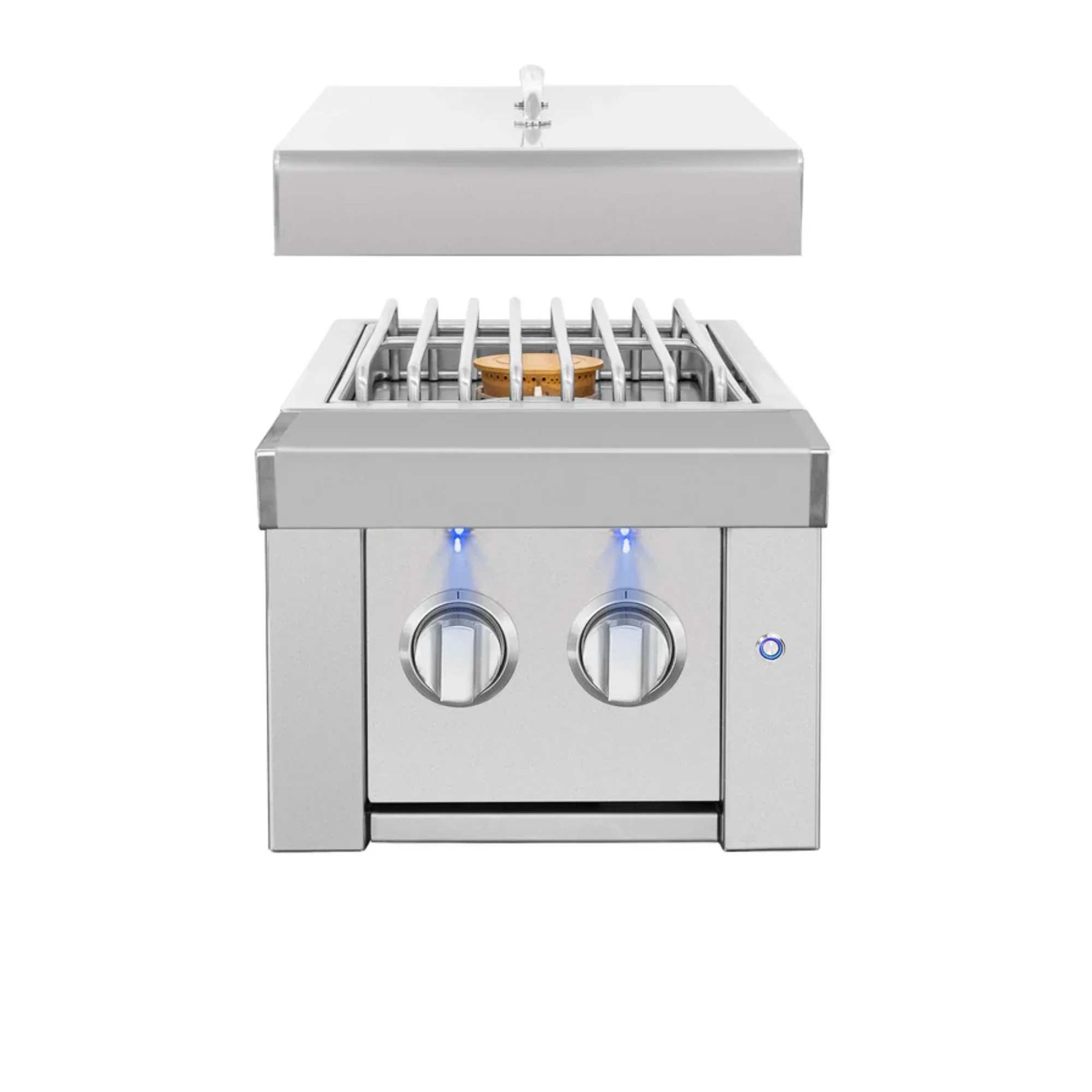 American Made Grills Estate Built-In Double Side Burner - Image 3