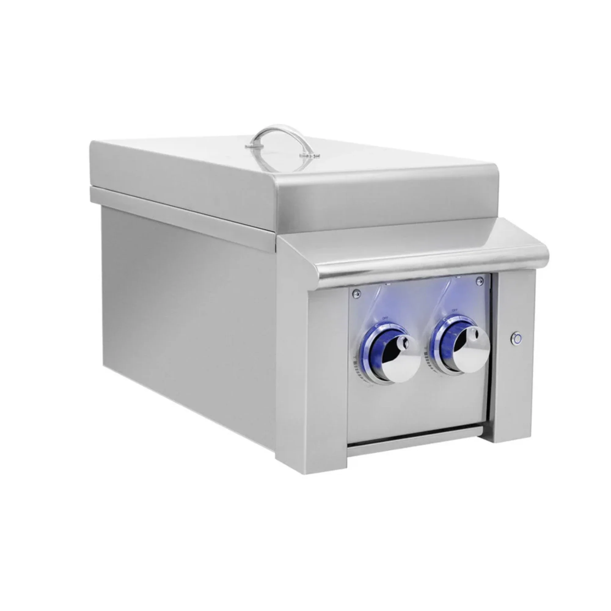 American Made Grills Alturi Built-In Gas Double Side Burner - Image 2