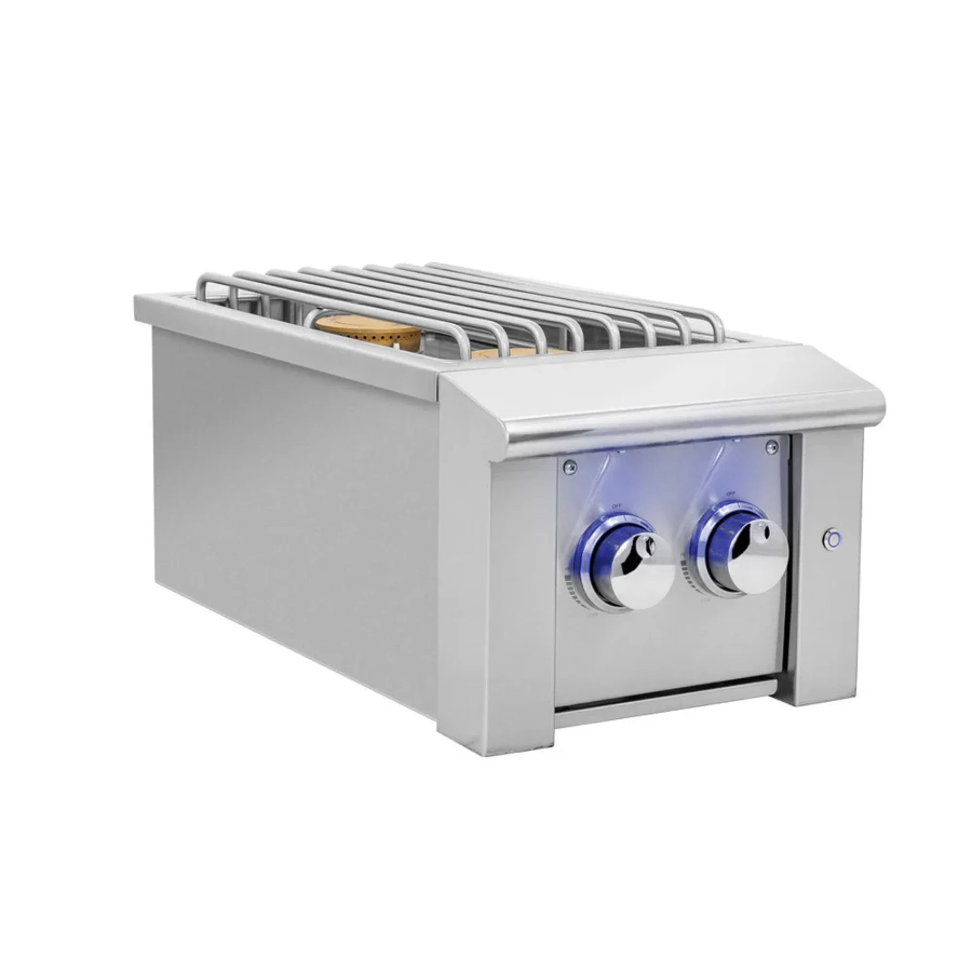 American Made Grills Alturi Built-In Gas Double Side Burner - Image 3