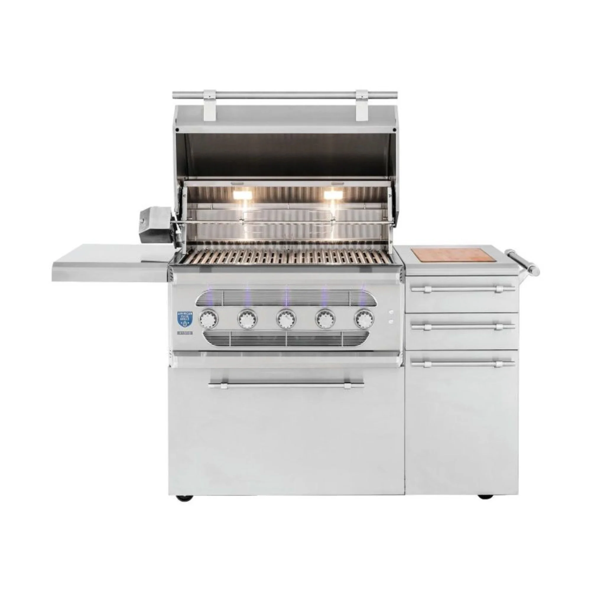 American Made Grills Muscle 36-Inch Freestanding Hybrid Grill - Image 2