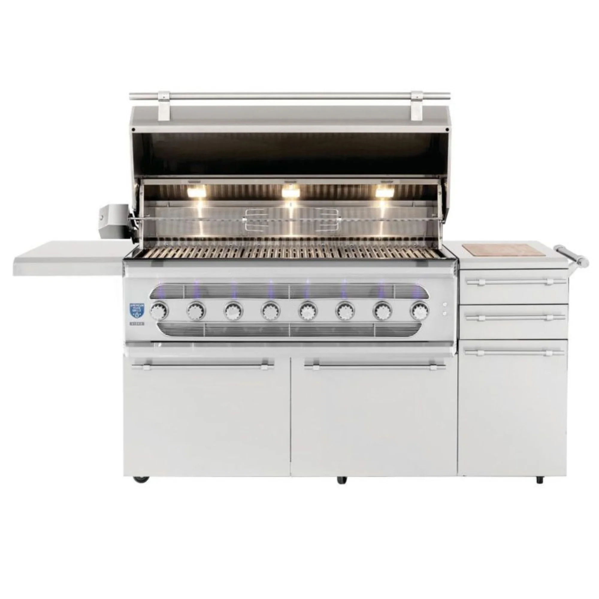 American Made Grills Muscle 54-Inch Freestanding Hybrid Grill - Image 2