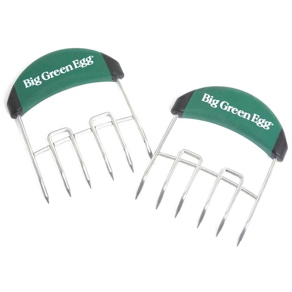 Big Green Egg 114099 Stainless Steel Meat Claws with Soft Grip Handles