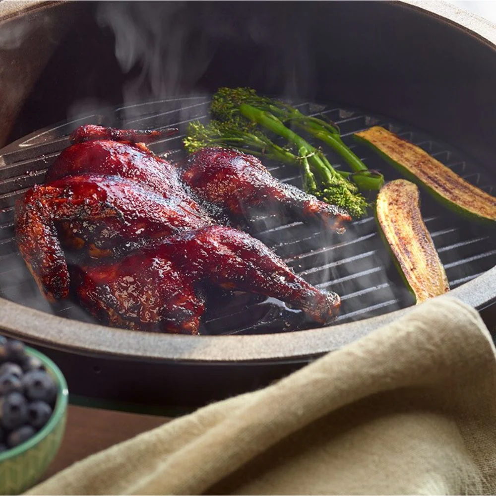 Big Green Egg 126405 Cast Iron Cooking Grid for Medium EGG - Image 2