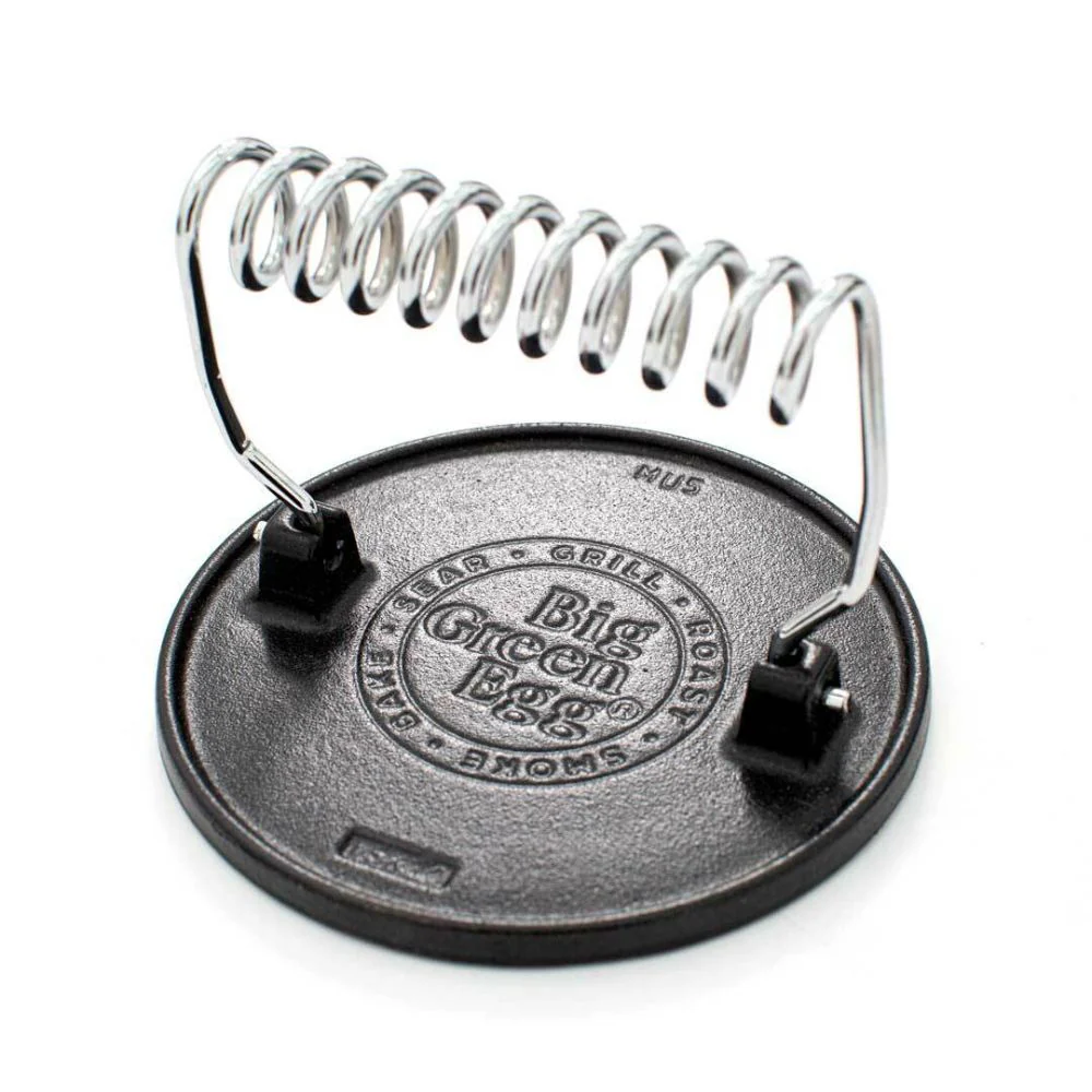Big Green Egg 127648 Cast Iron Grill Press