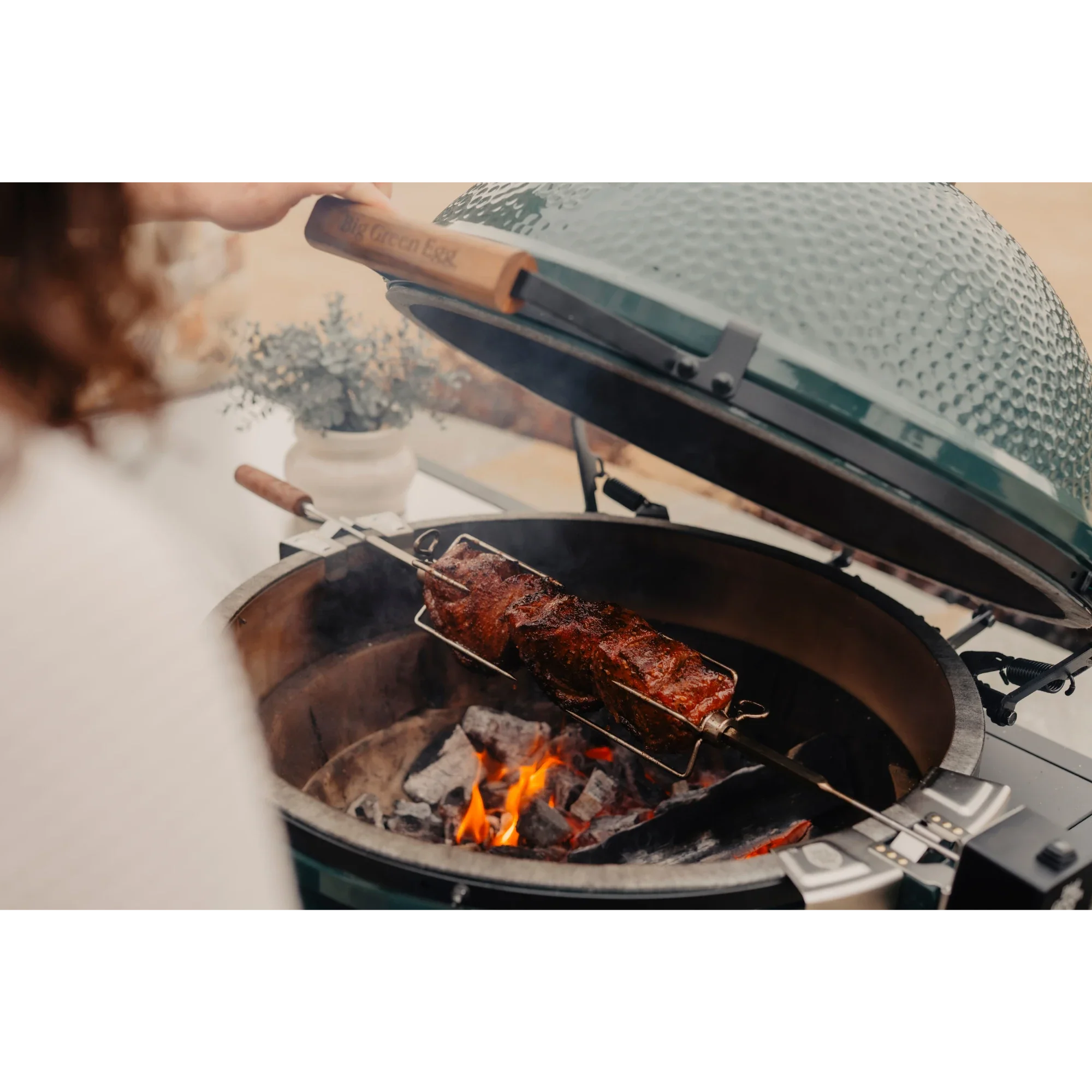 Big Green Egg Large Egg Rotisserie - Image 10
