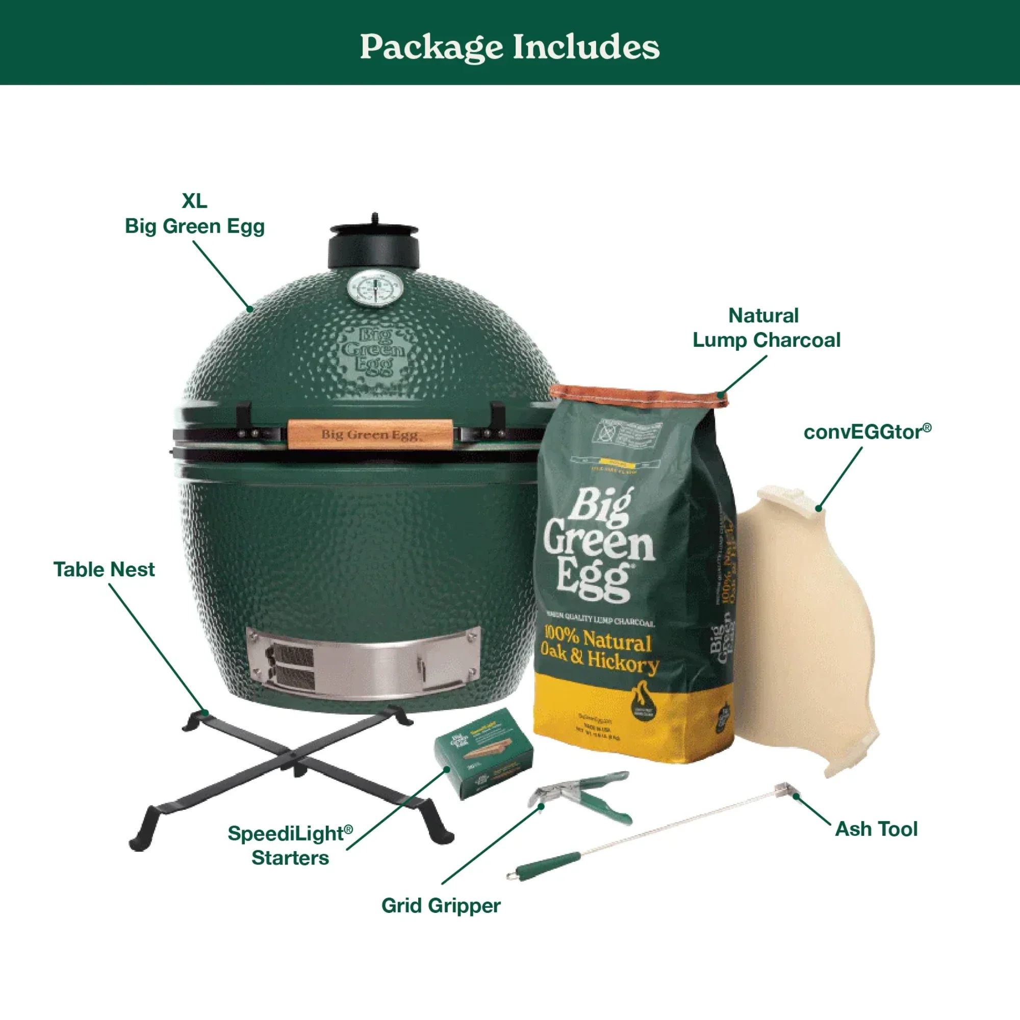 Big Green Egg XL Built-in Package for contractors and custom kitchens - Image 2