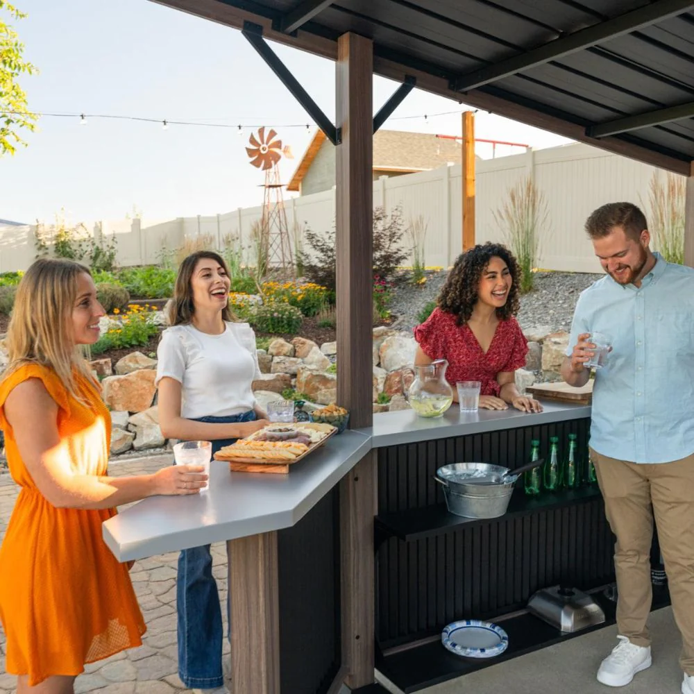 Blackstone 10 x 10-Foot Bar and Griddle/Grill Pavilion - Image 12