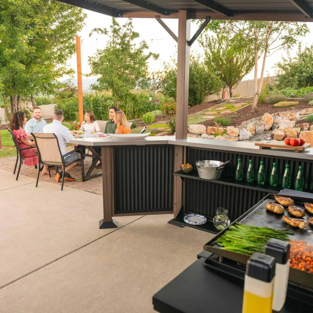 Blackstone 10 x 10-Foot Bar and Griddle/Grill Pavilion - Image 13