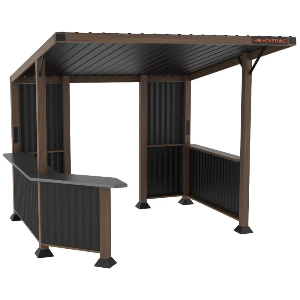 Blackstone 10 x 10-Foot Bar and Griddle/Grill Pavilion - Image 2
