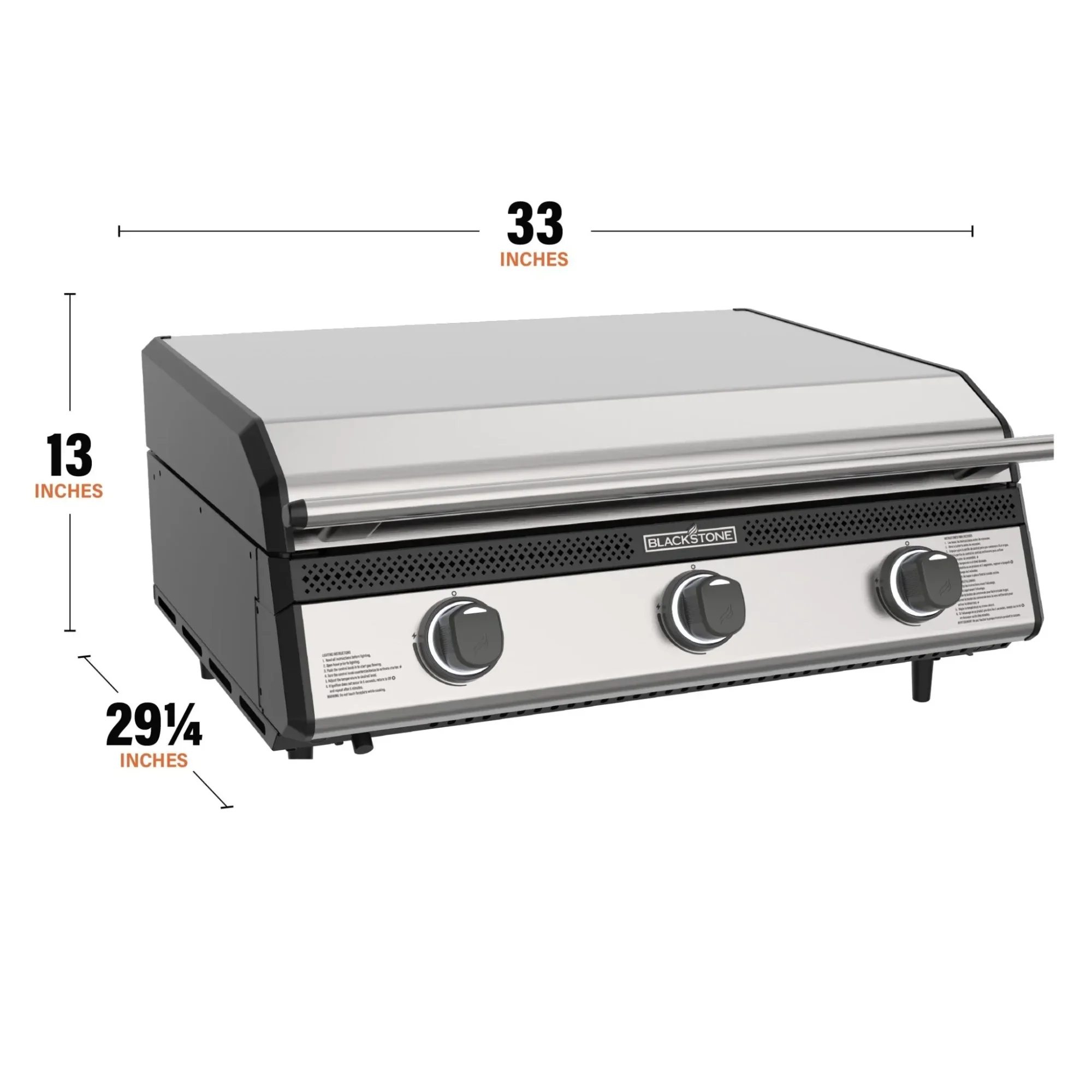 Blackstone 28-Inch Drop-in Griddle with Hood - Image 11