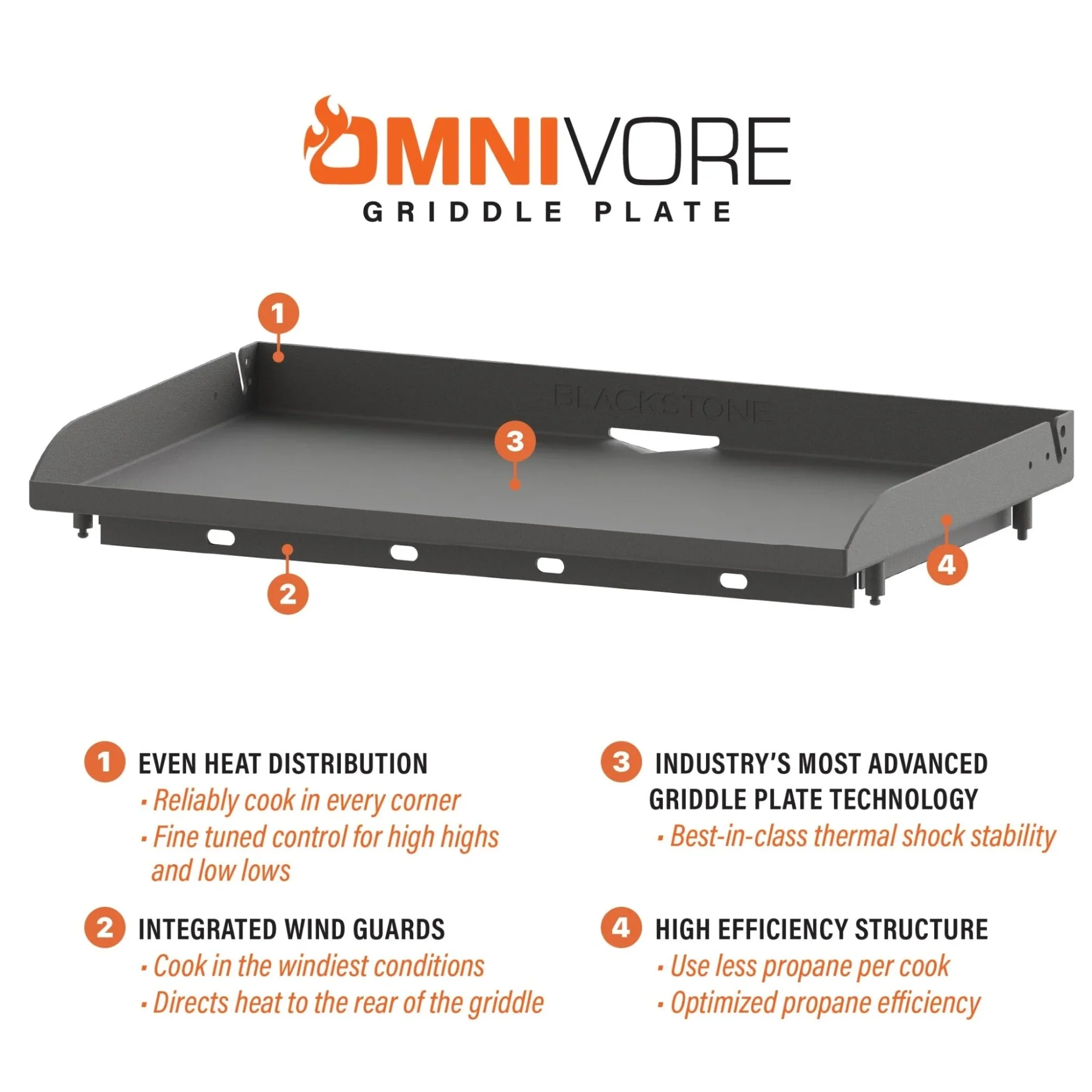 Blackstone 28-Inch Drop-in Griddle with Hood - Image 9