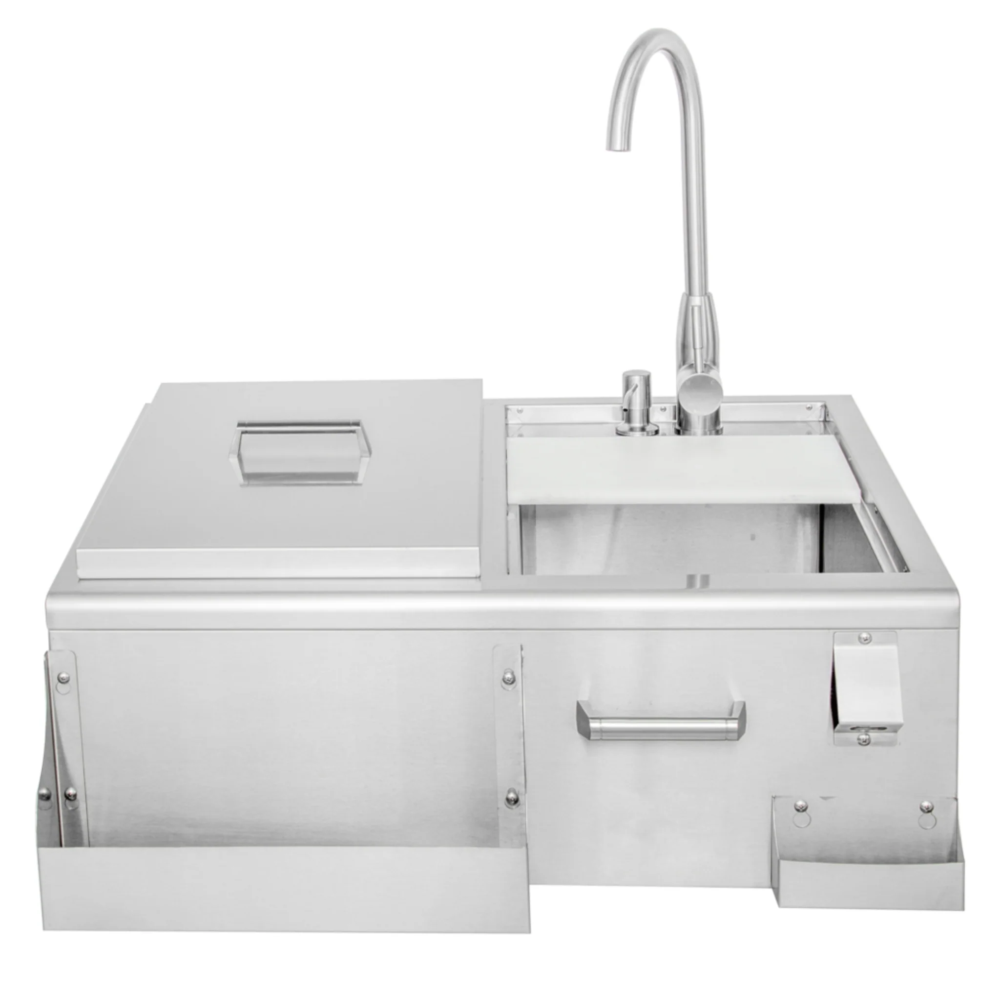 Blaze 30-Inch Beverage Center With Sink & Ice Bin Cooler - Image 4