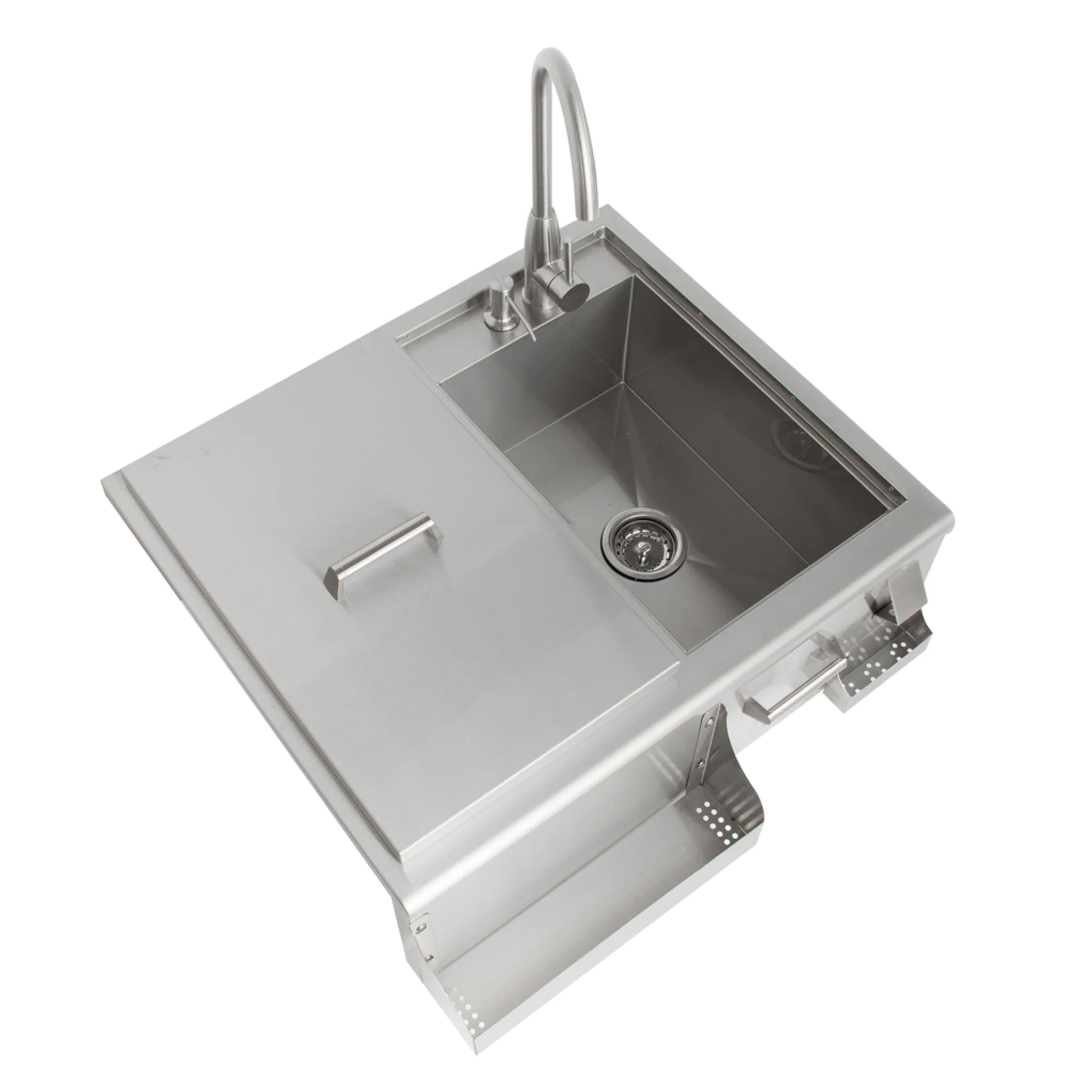 Blaze 30-Inch Beverage Center With Sink & Ice Bin Cooler - Image 5