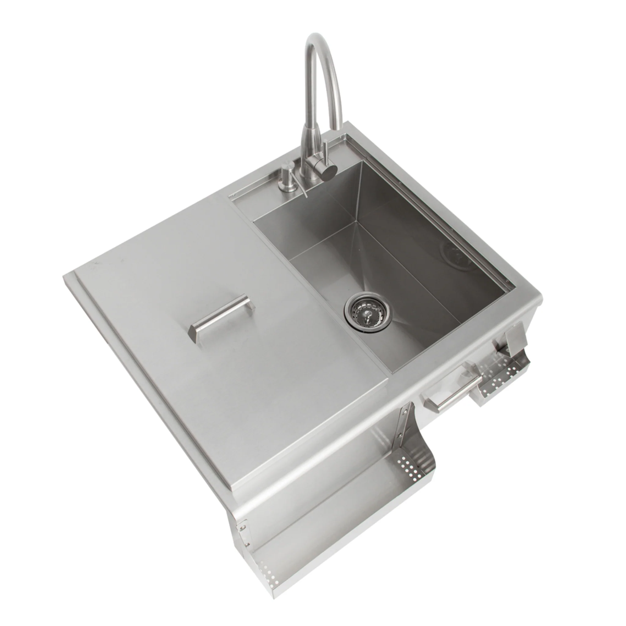 Blaze 30-Inch Beverage Center With Sink & Ice Bin Cooler - Image 6