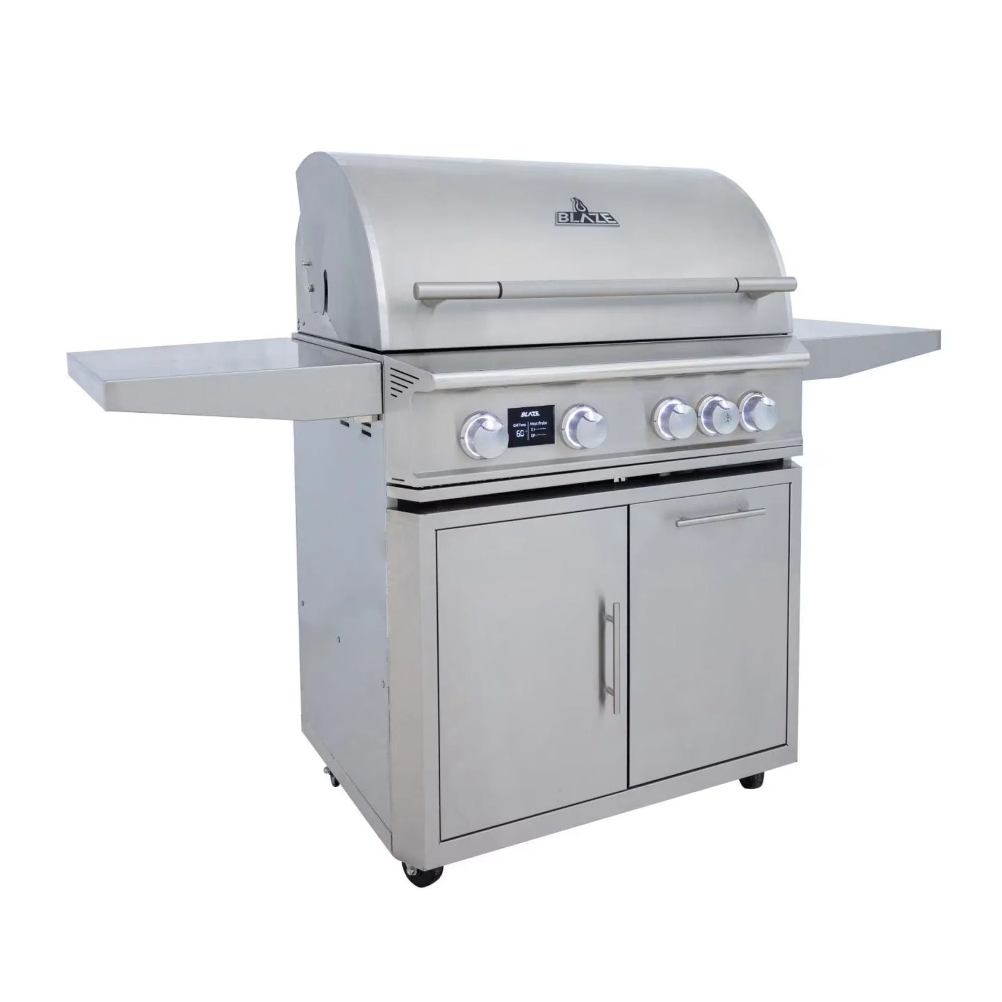 Blaze LTE PRO 32-Inch 4-Burner Freestanding Gas Grill w/ Digital Temperature Screen & Rear Infrared Burner - Image 2