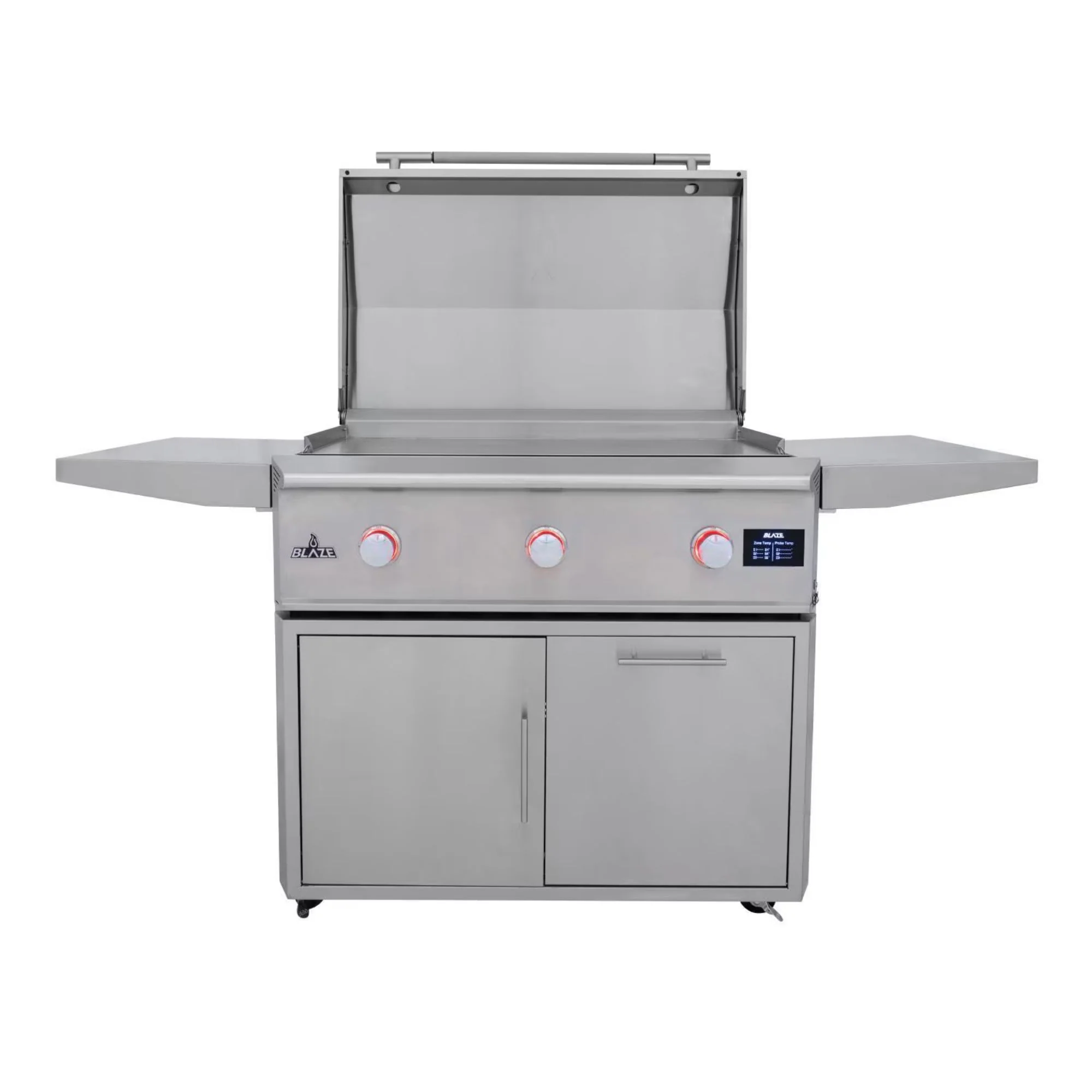 Blaze LTE PRO 40-Inch Freestanding Gas Griddle w/ Digital Temperature Screen & Lift-Assist Lid