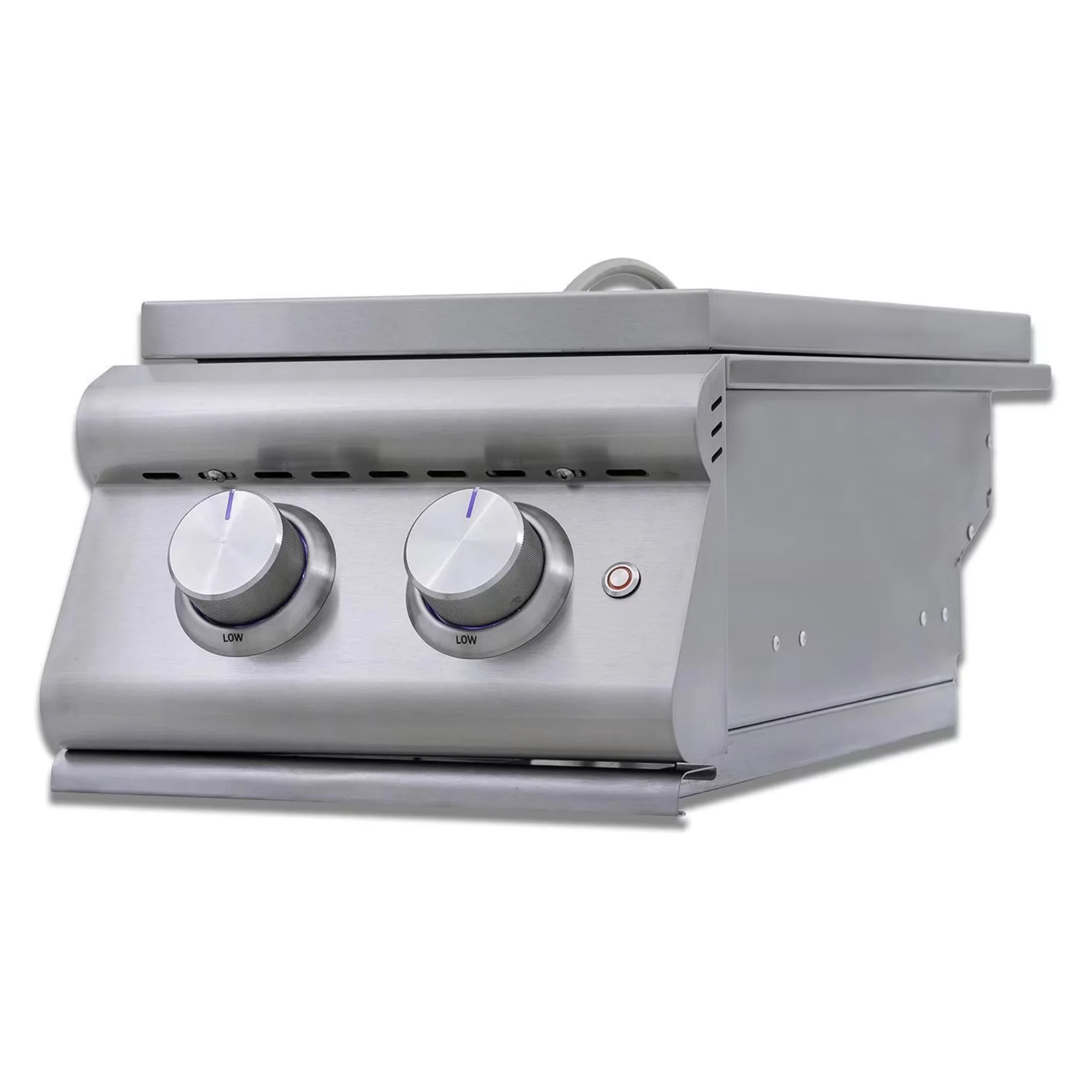Blaze Premium LTE+ Gas Stainless Steel Double Side Burner w/ Lid - Image 2