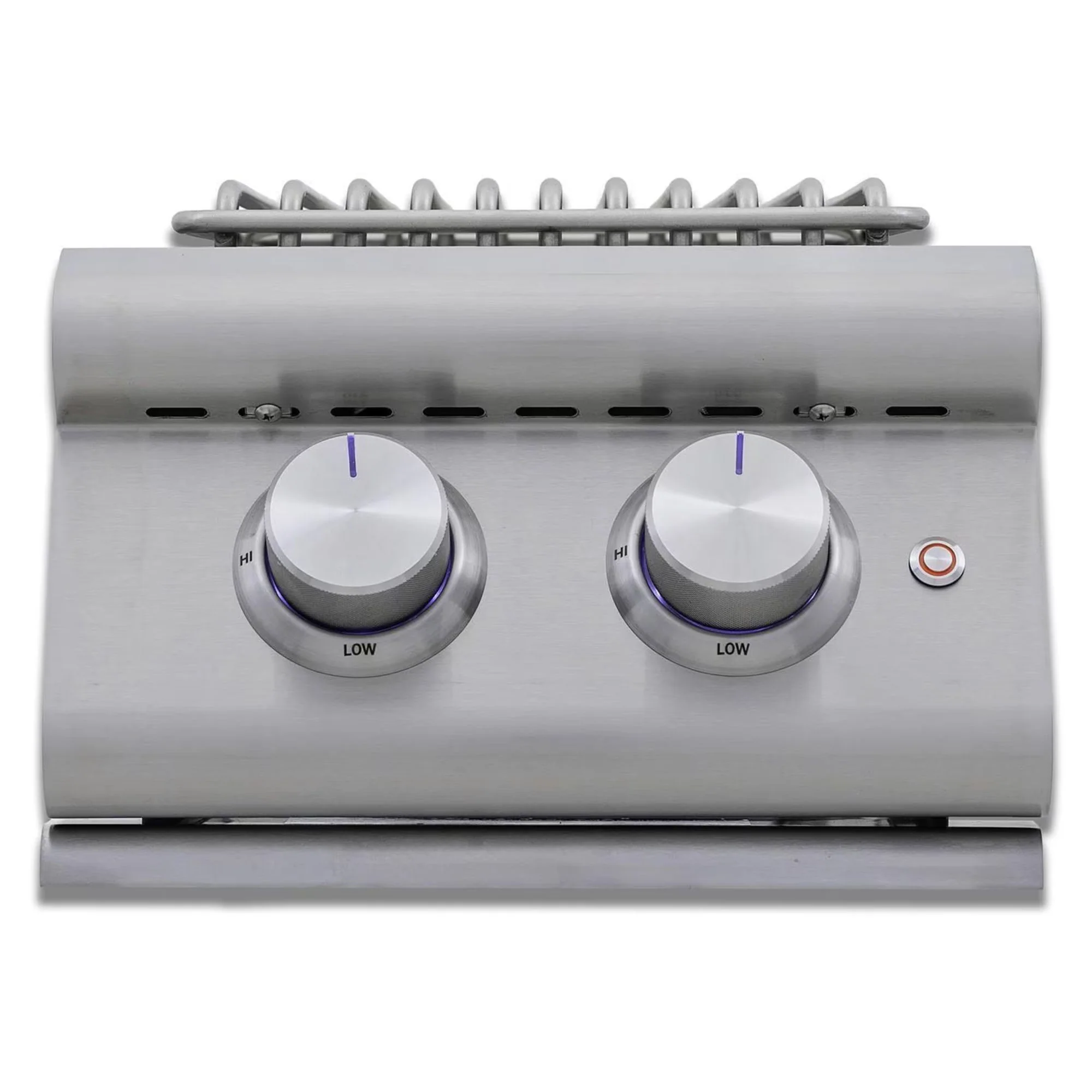 Blaze Premium LTE+ Gas Stainless Steel Double Side Burner w/ Lid - Image 3
