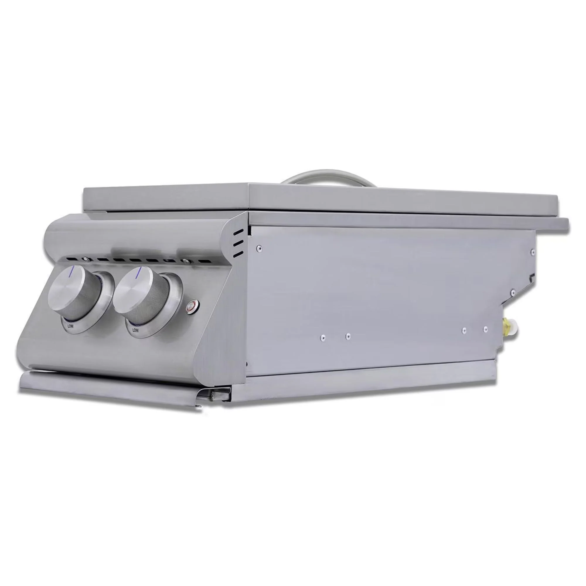 Blaze Premium LTE+ Gas Stainless Steel Double Side Burner w/ Lid - Image 5