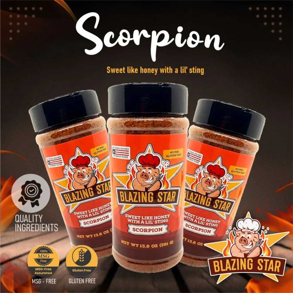Blazing Star Scorpion Rub & Seasoning - Image 2