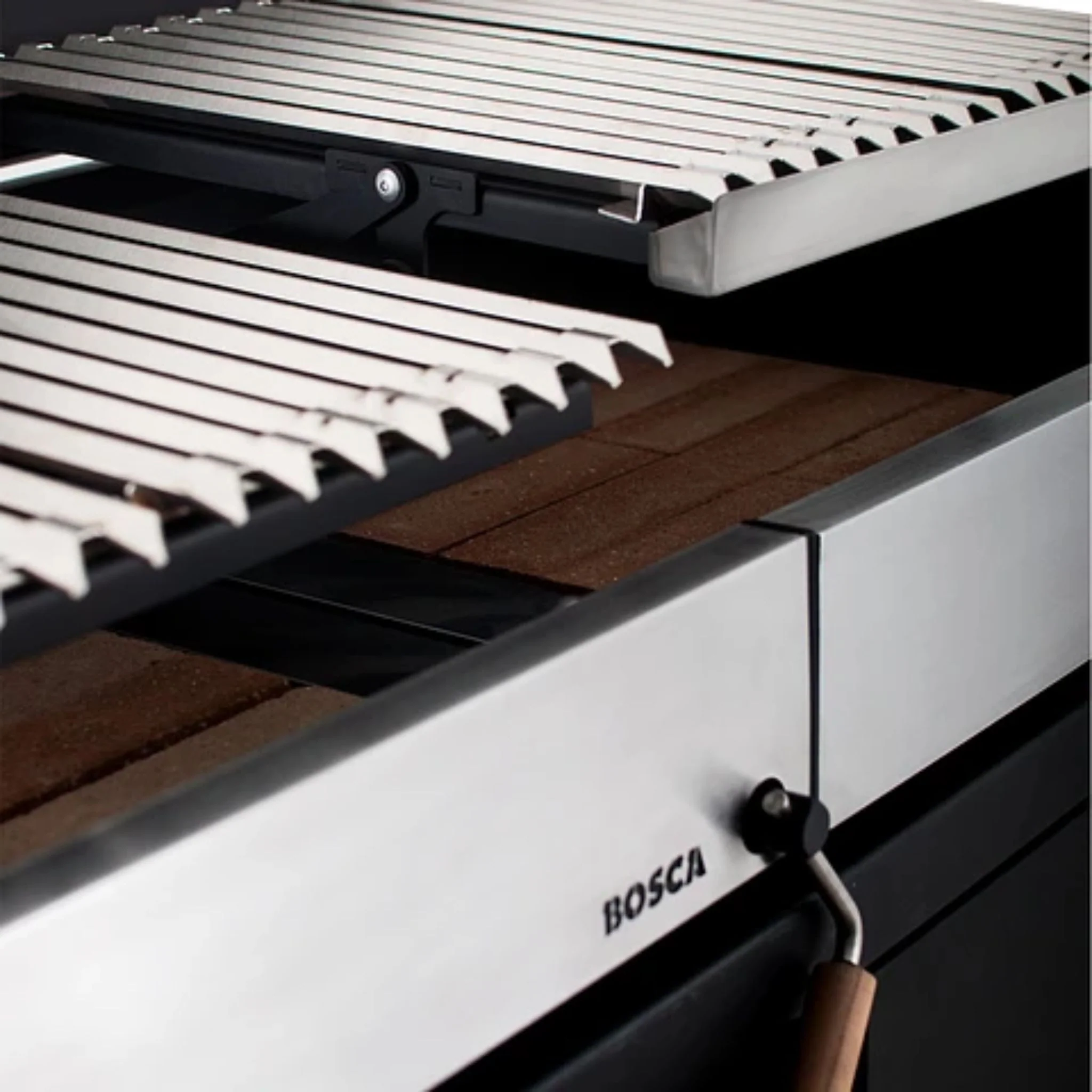 Bosca Block Wood Brazier 250 + Block 500 20" Built-in Charcoal Grill - Image 3
