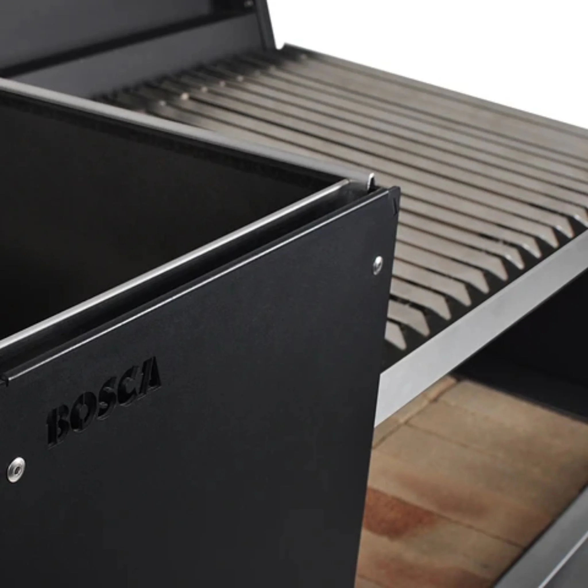 Bosca Block Wood Brazier 250 + Block 500 20" Built-in Charcoal Grill - Image 5