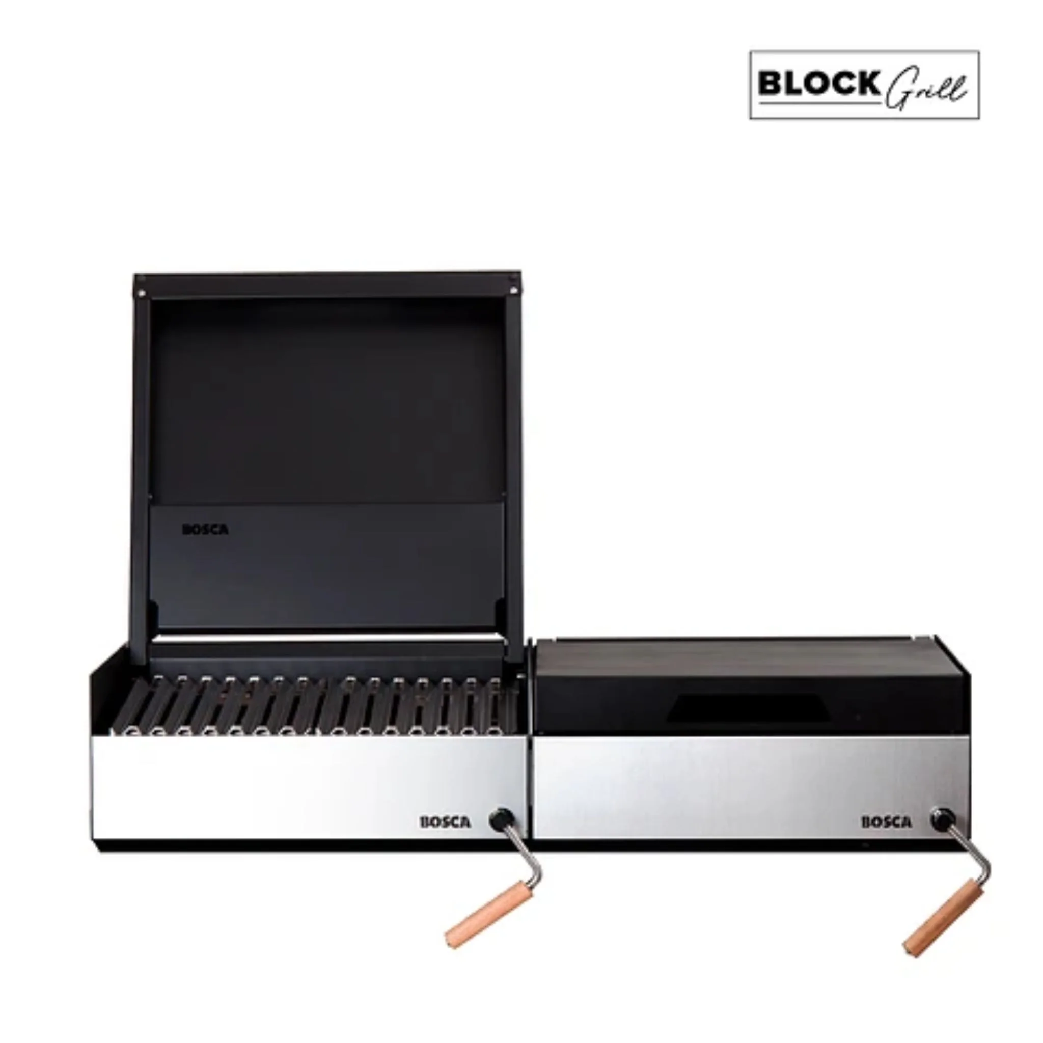 Bosca Pack Block 500 20" + Block 500 20" Built-in Charcoal Grill - Image 2