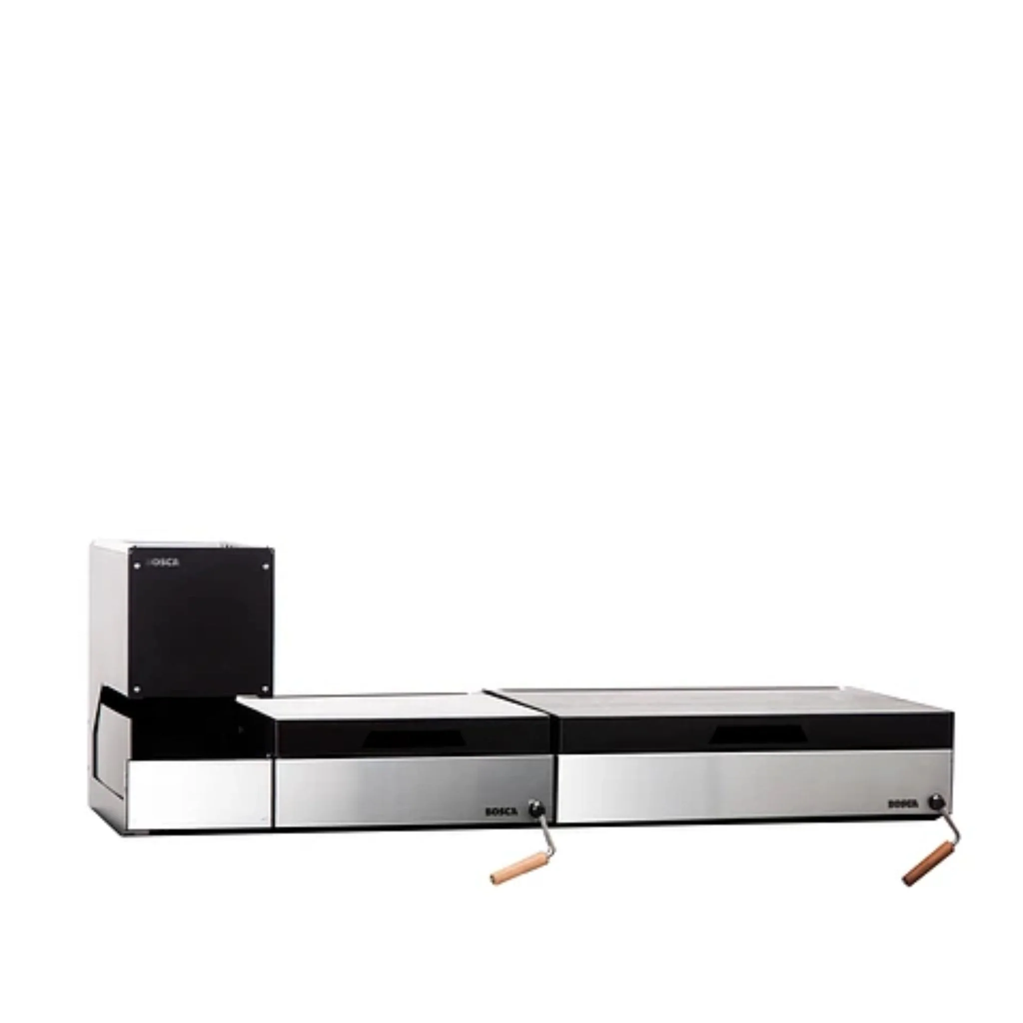 Bosca Pack Block Wood Brazier 250 + Block 500 20" Built-in Charcoal Grill + Block 750 30" Built-in Grill - Image 3