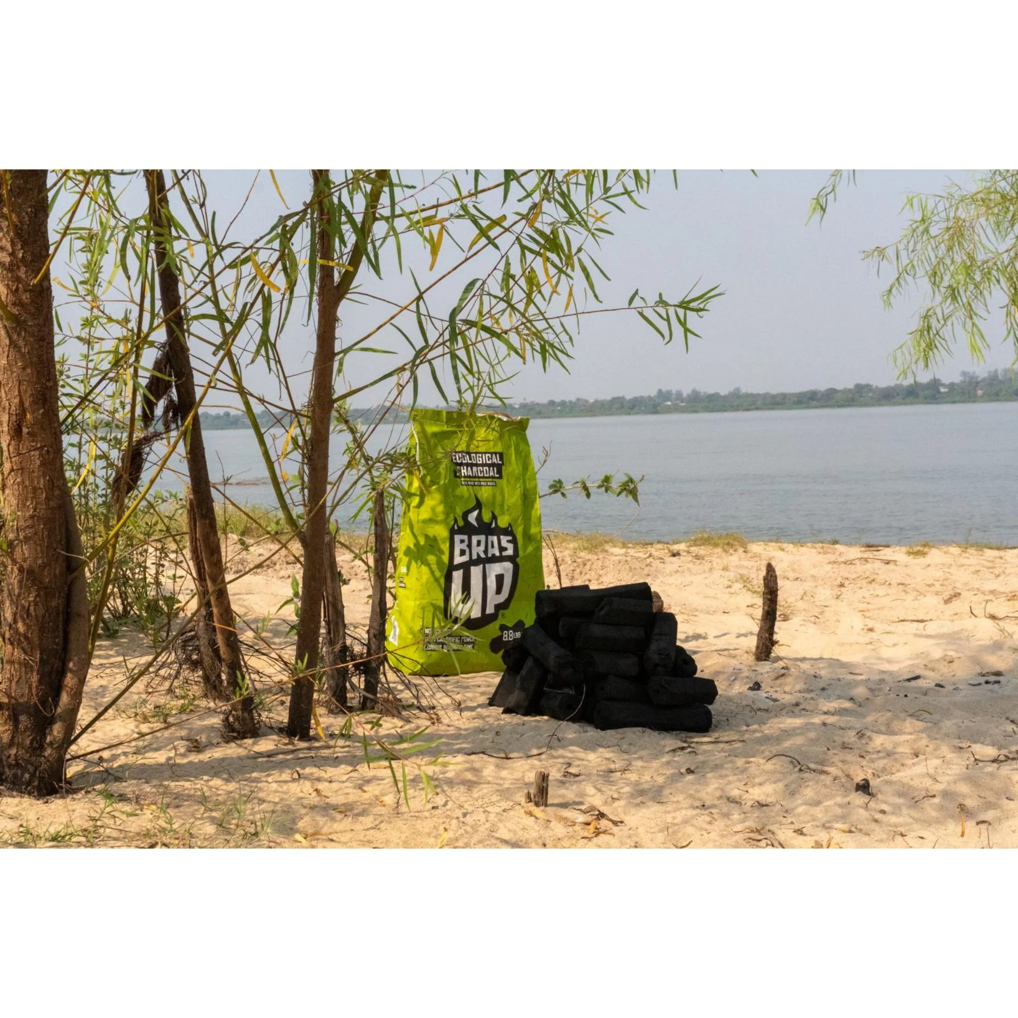 Brasup Rice Husk Ecological Lump Charcoal, 8.8 lbs - Image 4